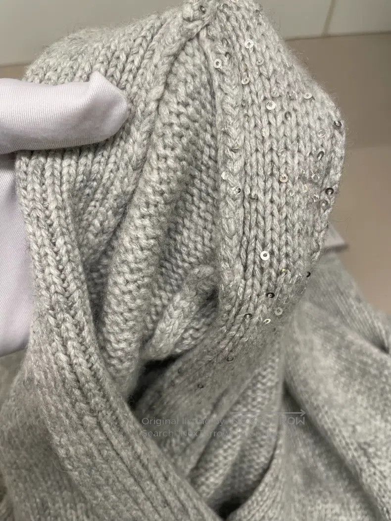 Brunello Cucinelli Brunello Cucinelli Grey cashmere long cardigan Size S / US 4 / IT 40 - 6 Thumbnail