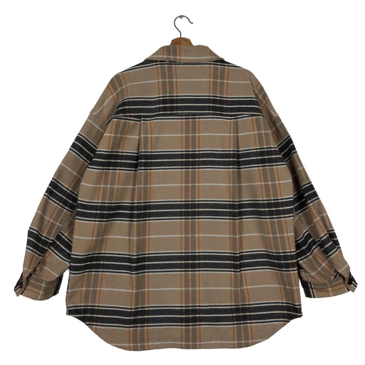 Flannel 🔥Flannel Jacket GU Japan Issey Miyake Tartan Design Size US XL / EU 56 / 4 - 7 Thumbnail
