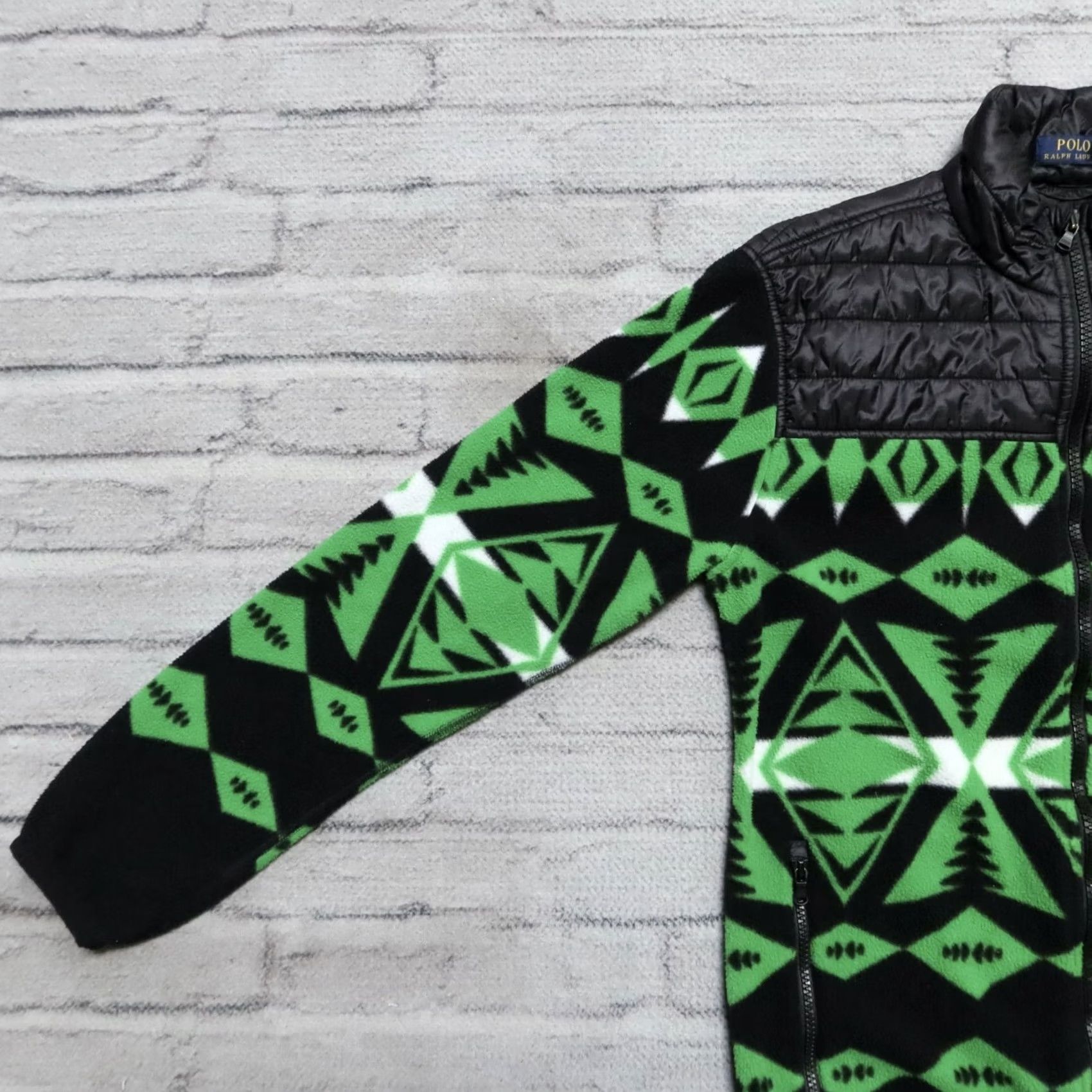 Polo Ralph Lauren Polo Ralph Lauren Downhill Racing Series Fleece Jacket Mens Jacket M Green Vintage Size US M / EU 48-50 / 2 - 4 Thumbnail