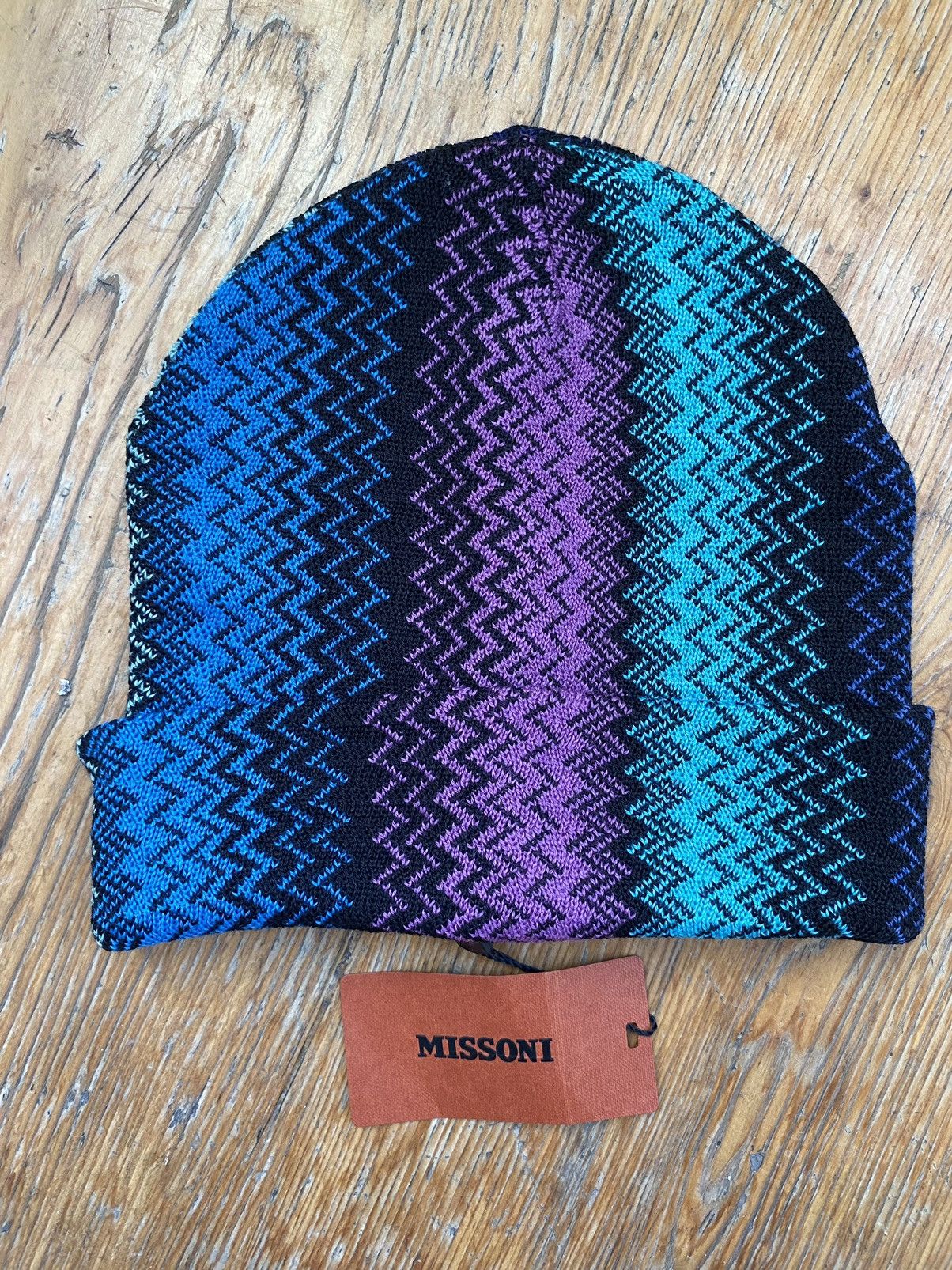 Missoni Missoni Designer Striped Hat Size ONE SIZE - 1 Thumbnail