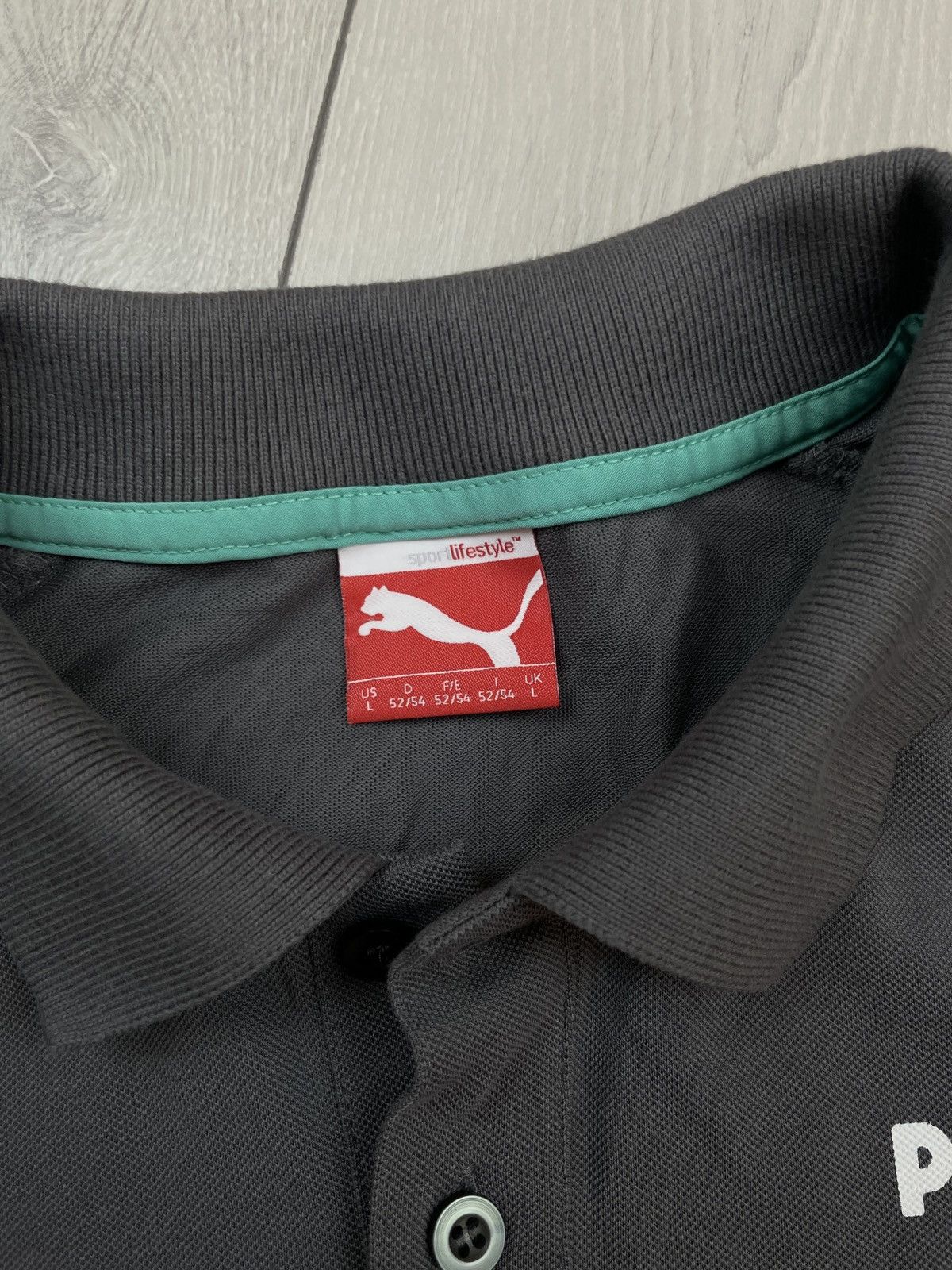 Puma Puma Mercedes Benz AMG Men’s Polo Shirt Size L Size US L / EU 52-54 / 3 - 3 Thumbnail