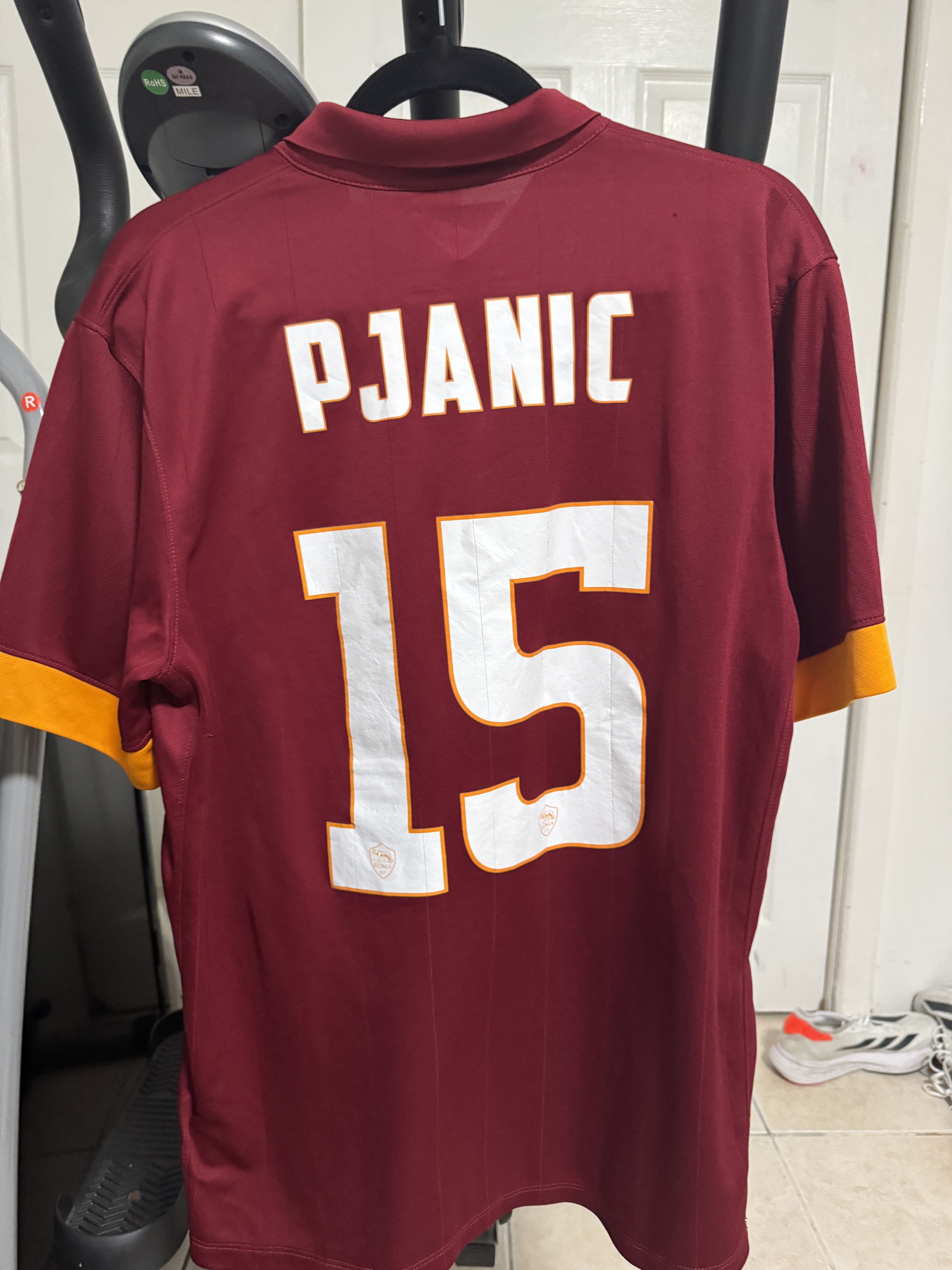 Nike AS ROMA NIKE SOCCER JERSEY 2024 2015 PJANIC Size US L / EU 52-54 / 3 - 1 Thumbnail