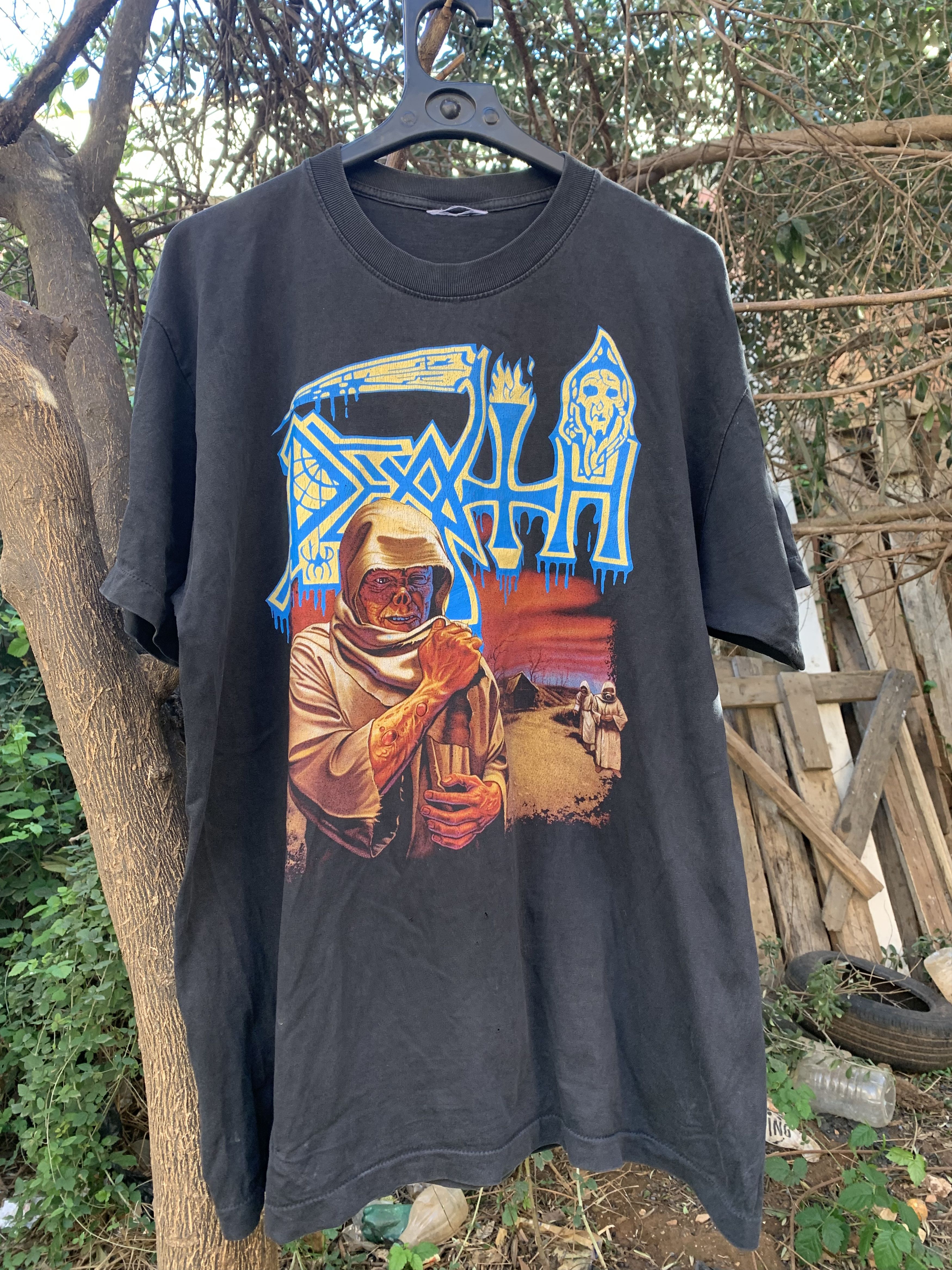 Band Tees Vintage Tshirt 90s Death Leprosy Single Stitch Size US L / EU 52-54 / 3 - 1 Thumbnail