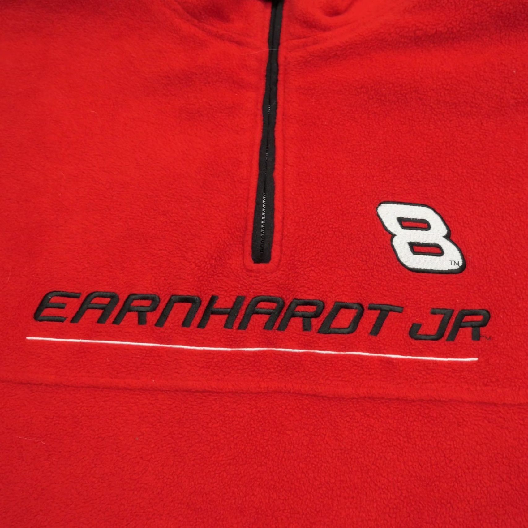 Vintage VINTAGE Dale Earnhardt Jr Sweatshirt Mens 2XL Red Quarter Zip NASCAR Y2K Size US XXL / EU 58 / 5 - 3 Thumbnail
