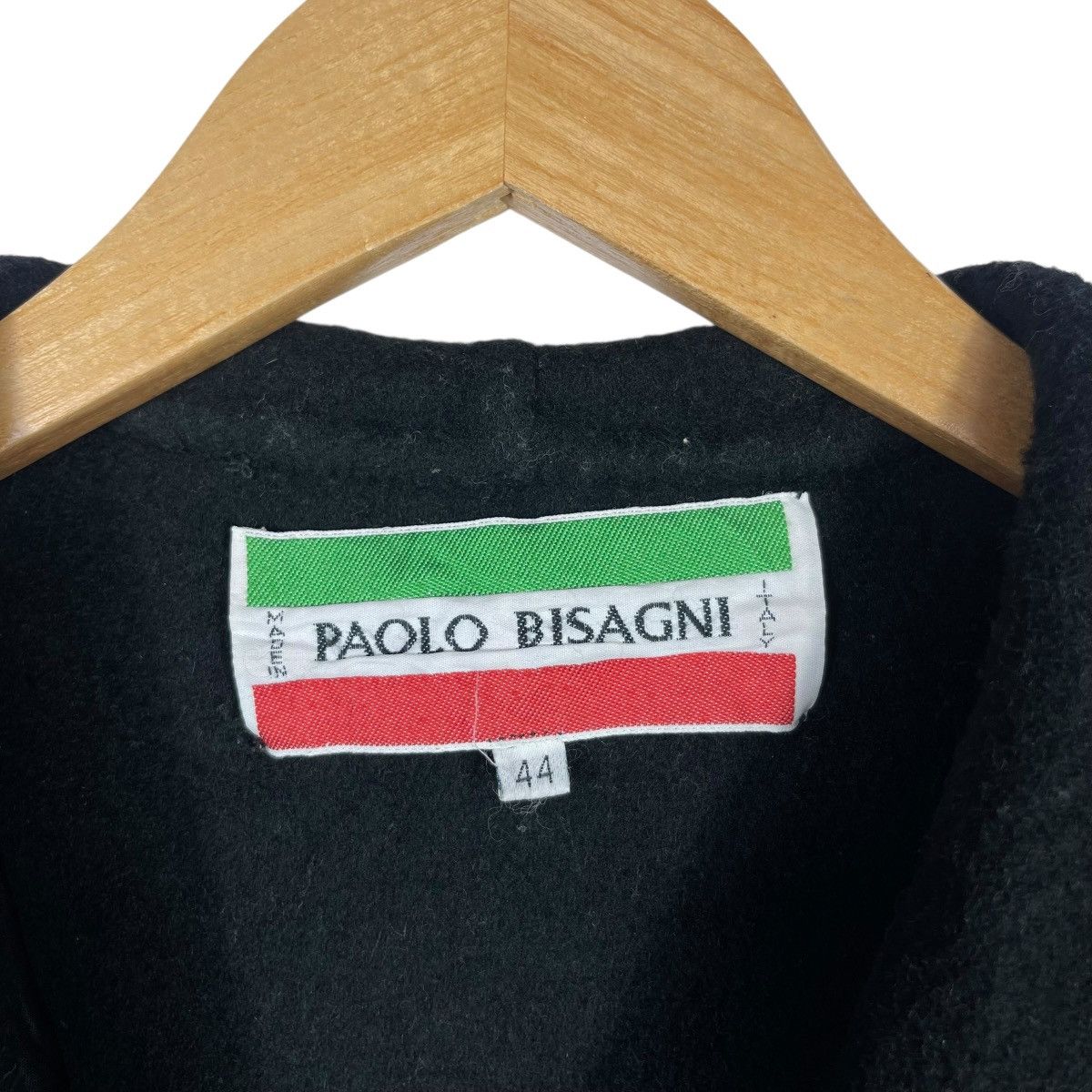 Vintage Vintage Paolo Bisagni Velvet Wool Cashmere Oversized Jacket Size 3XL / US 20-22 - 3 Thumbnail