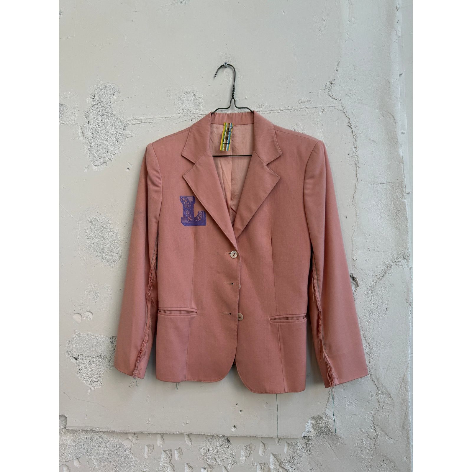 Libertine Vintage Libertine Wolf Graphic Distressed Blazer Size S / US 4 / IT 40 - 1 Thumbnail