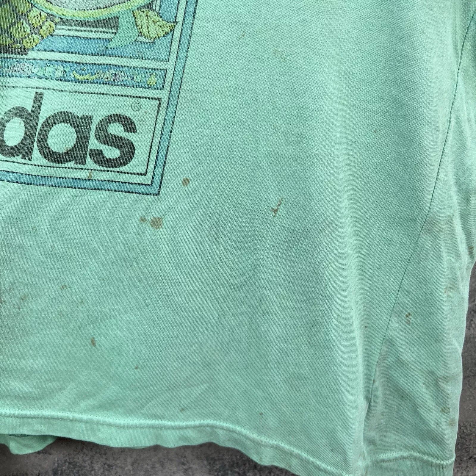 Adidas Adidas Vintage Tee Men's Size L Short Sleeve Size US L / EU 52-54 / 3 - 12 Thumbnail