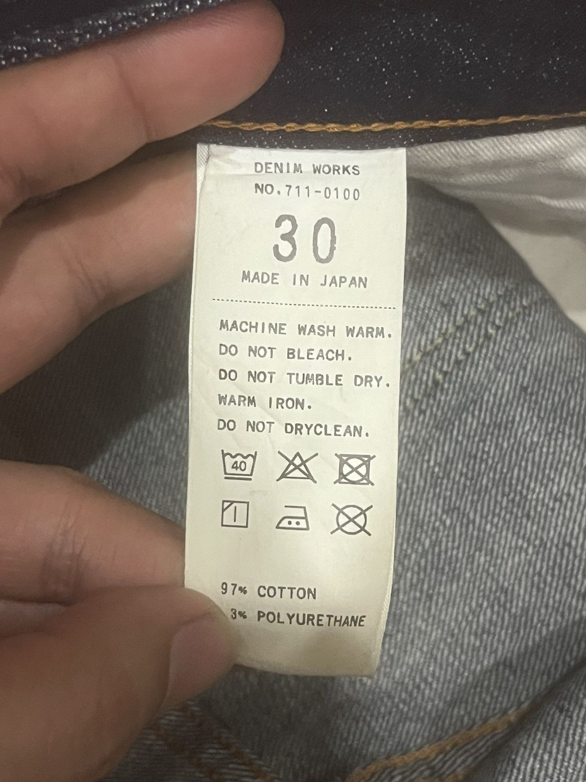 Vintage Vintage Japan Kurashiki “Betty Smith” Indigo Selvedge Jeans Size US 30 / EU 46 - 18 Thumbnail