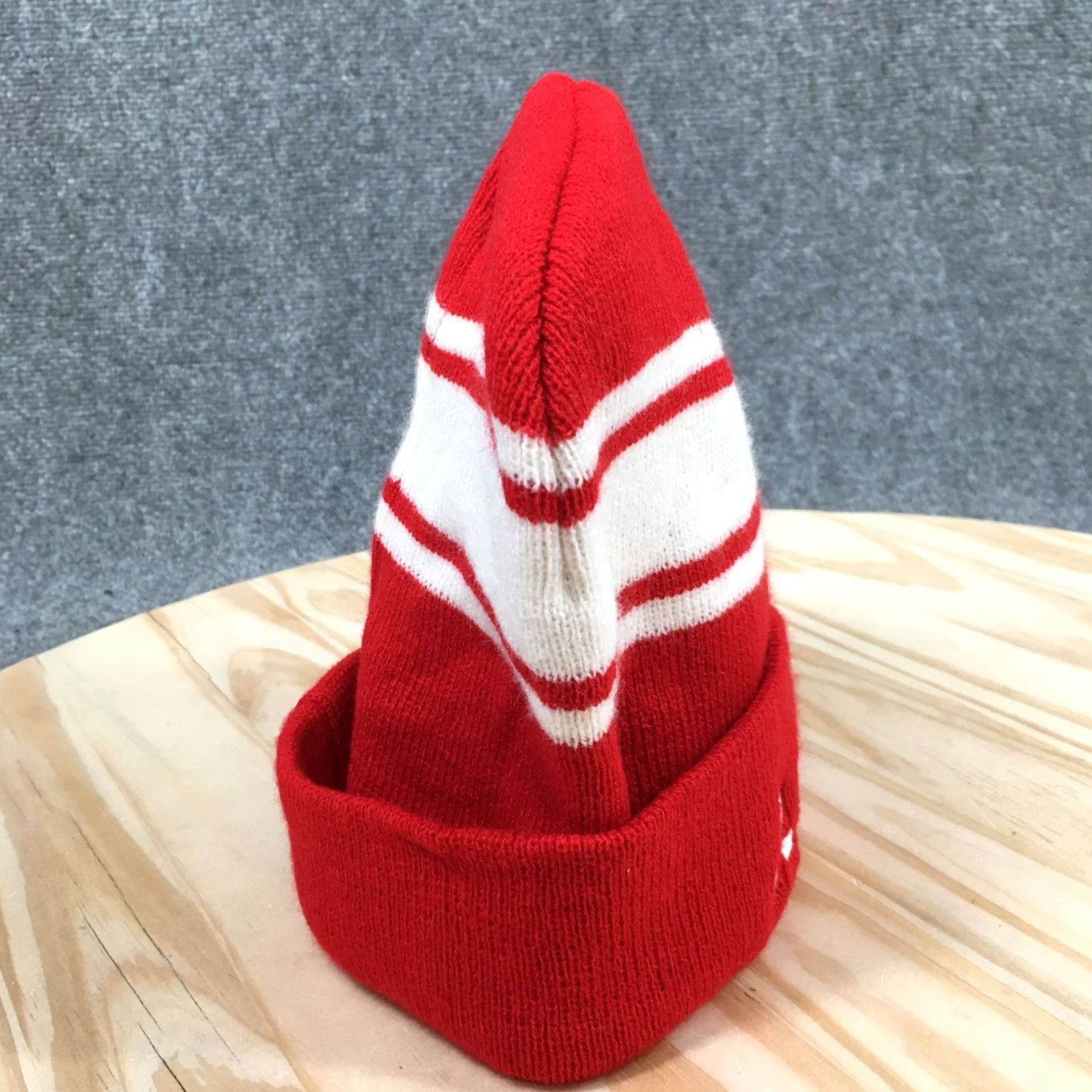 Vintage Mitsubishi Electric Hit Winter Beanie Hat Unisex One Size Adjustable Cuffed Red Size ONE SIZE - 7 Thumbnail