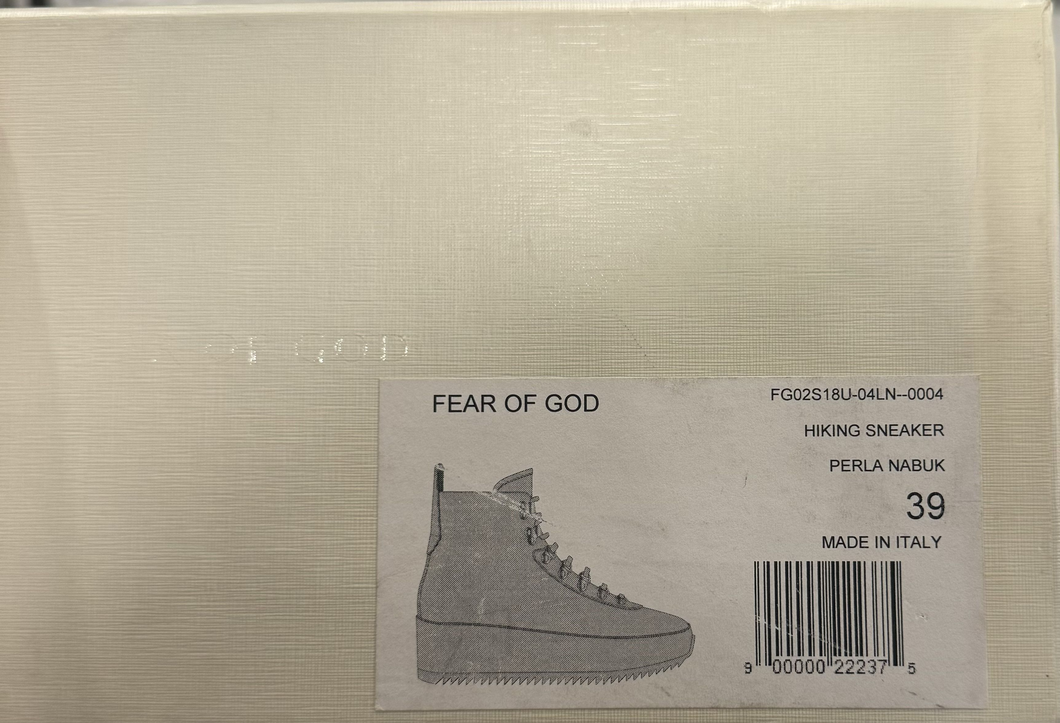 Fear of God Fear of God Fifth Collection Hiking Sneaker Perla 39 NIB Size US 6 / EU 39 - 9 Thumbnail