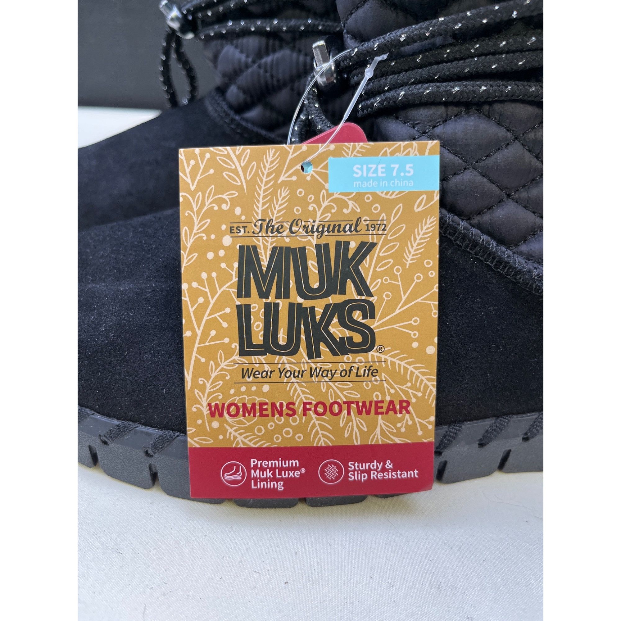 Other Mukluks Women's Black Footwear Winter Boots/Shoes Size7.5 SK Size US 7.5 / IT 37.5 - 7 Thumbnail