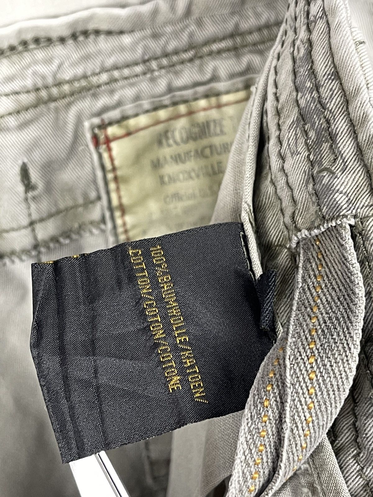 Alpha Industries Alpha Industries Vintage Grey Cotton Cargo Shorts Men’s Size Medium Size US 32 / EU 48 - 18 Thumbnail