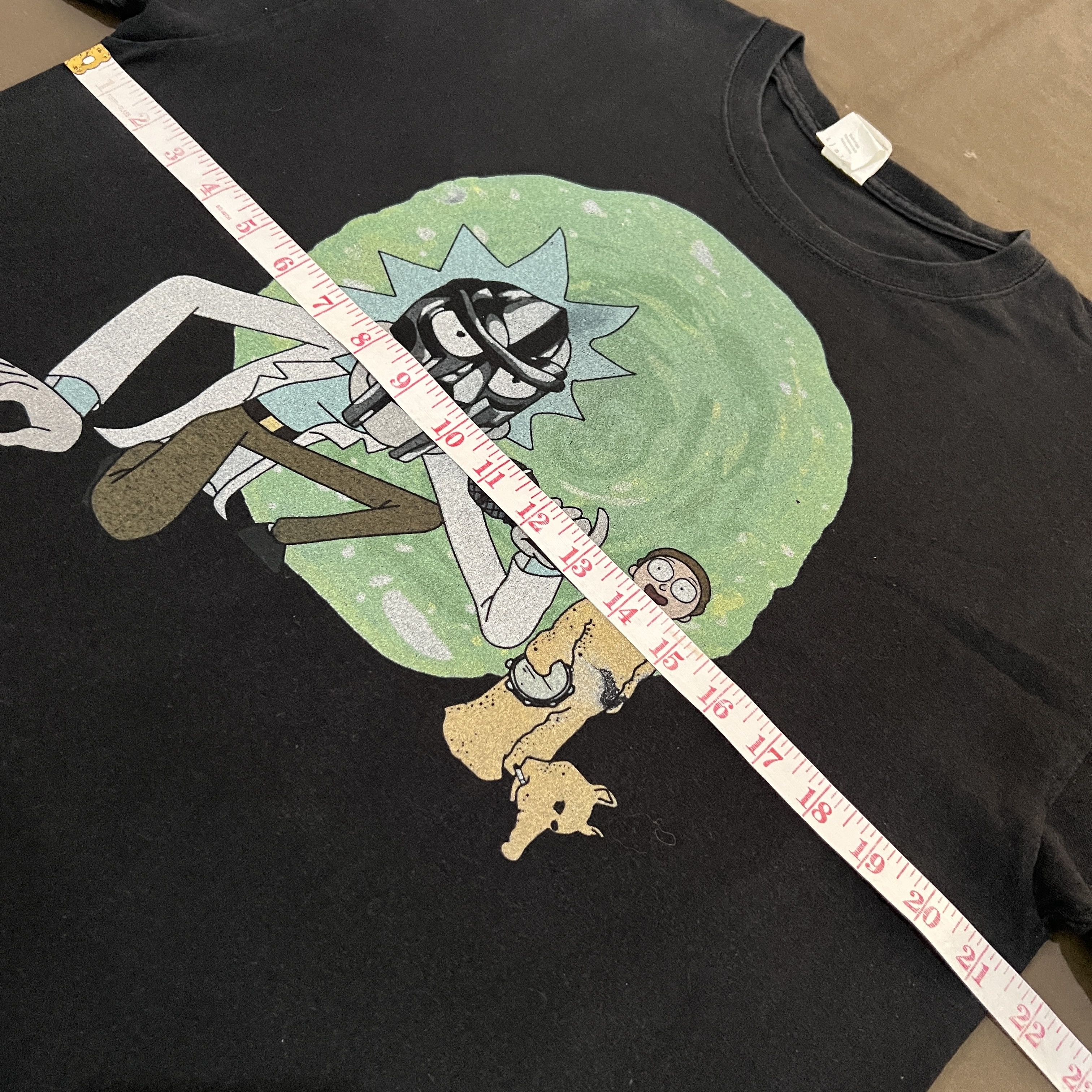 MF Doom × Rap Tees × Stones Throw Records MF Doom x RIcky & Morty Madlib Madvillian Promo Tee Size US L / EU 52-54 / 3 - 8 Thumbnail