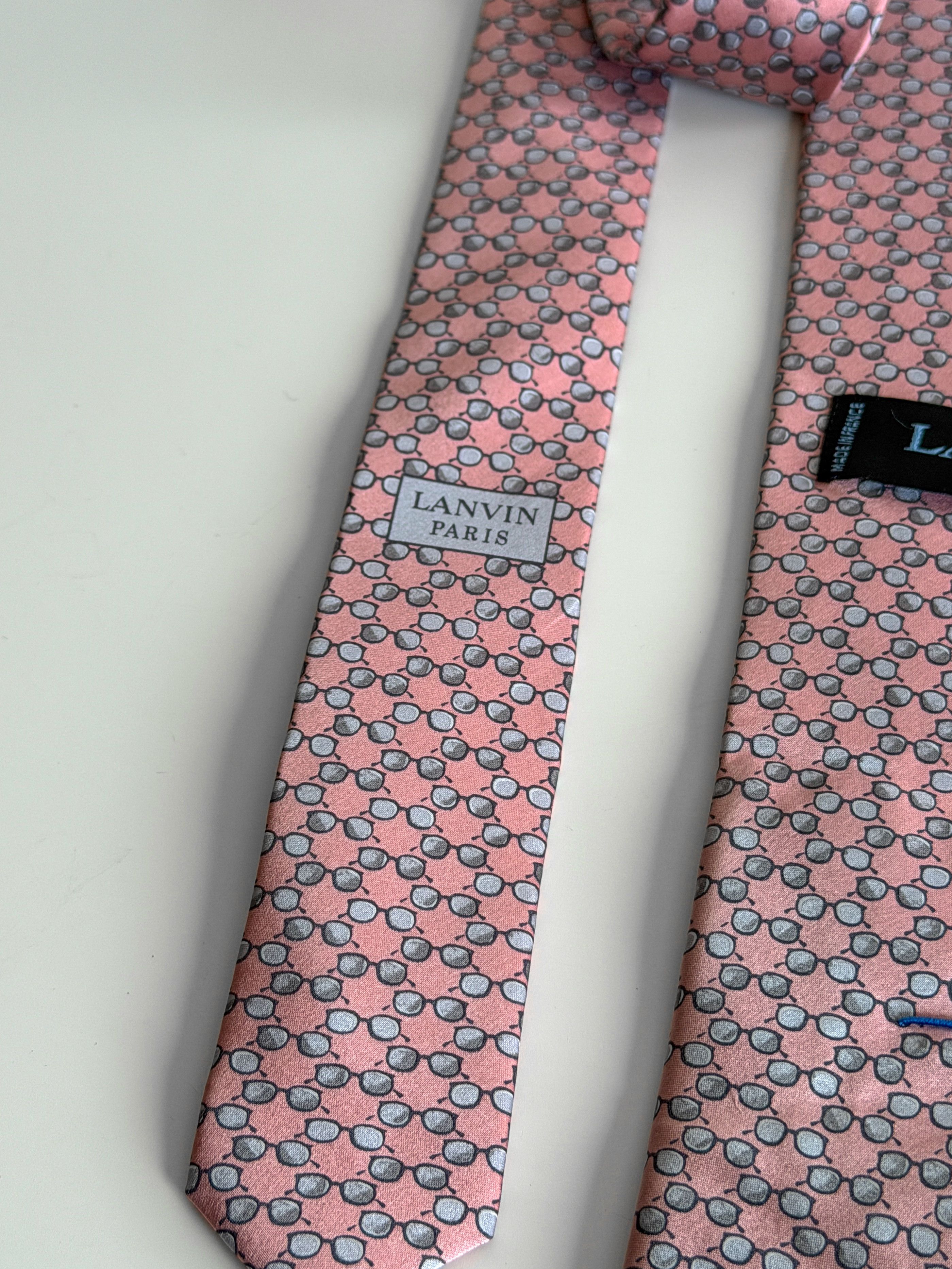 Lanvin Lanvin Paris Vintage Silk Cravat Size ONE SIZE - 4 Thumbnail
