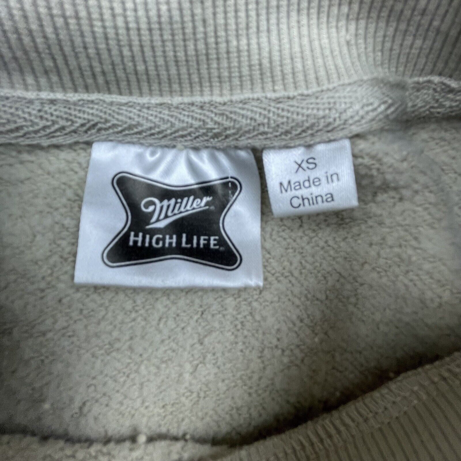 Other Miller High Life Sweatshirt Extra Small Champagne of Beers Size US XS / EU 42 / 0 - 3 Thumbnail