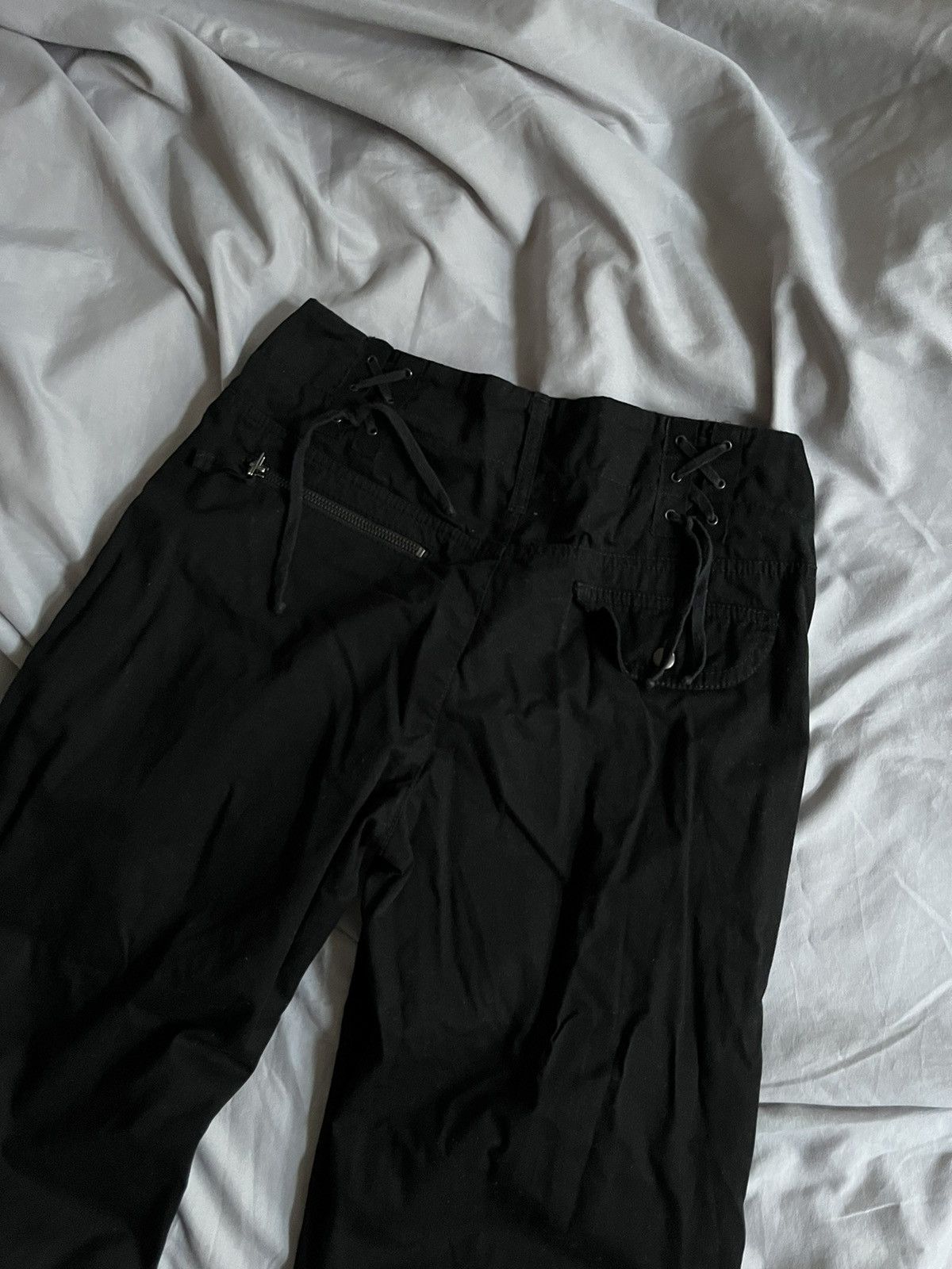 Japanese Brand × Vintage Pants Japanese Brand Vintage Black Size US 36 / EU 52 - 10 Thumbnail