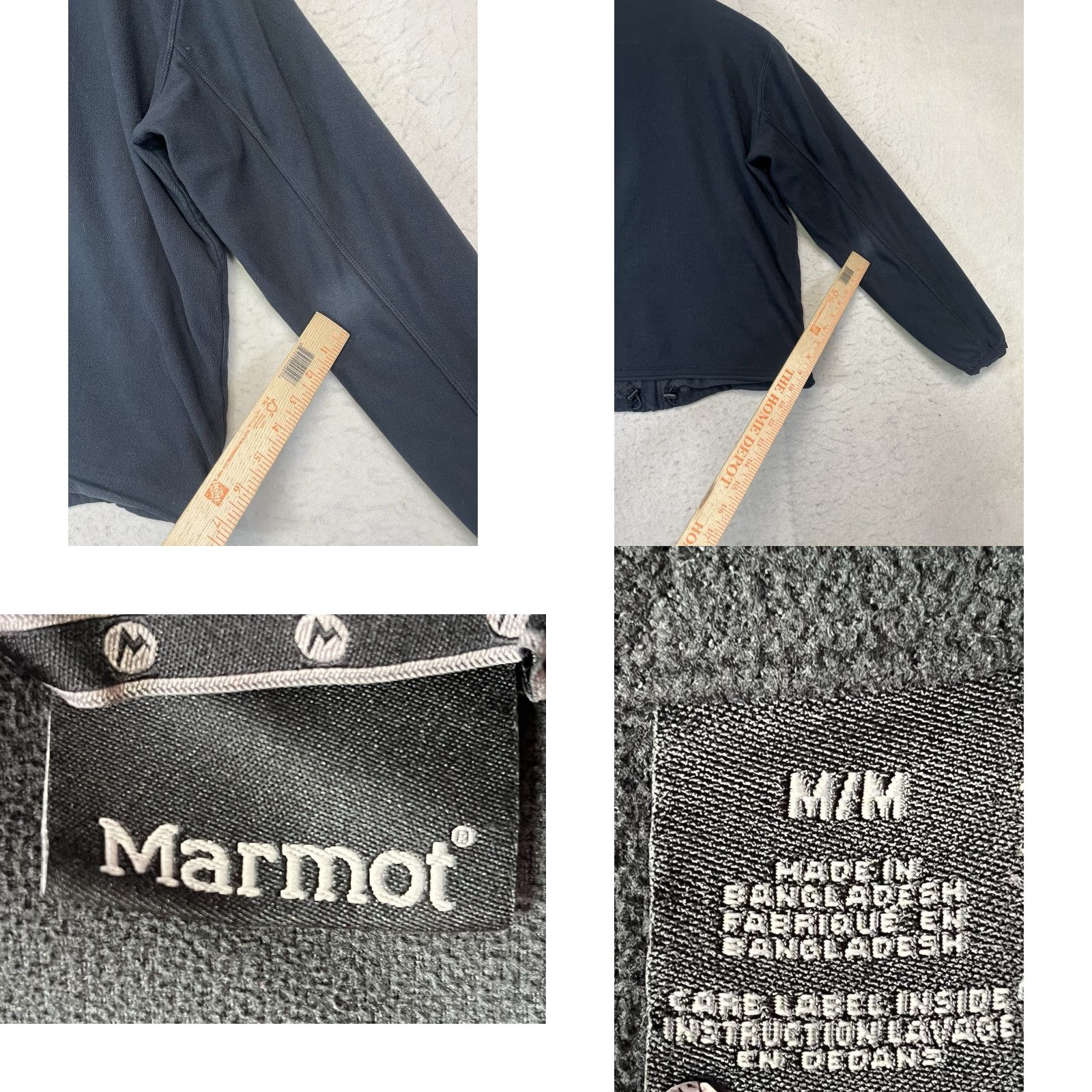 Marmot Marmot Jacket Softshell Black Full Zip Pockets Men Size M Size US M / EU 48-50 / 2 - 8 Thumbnail