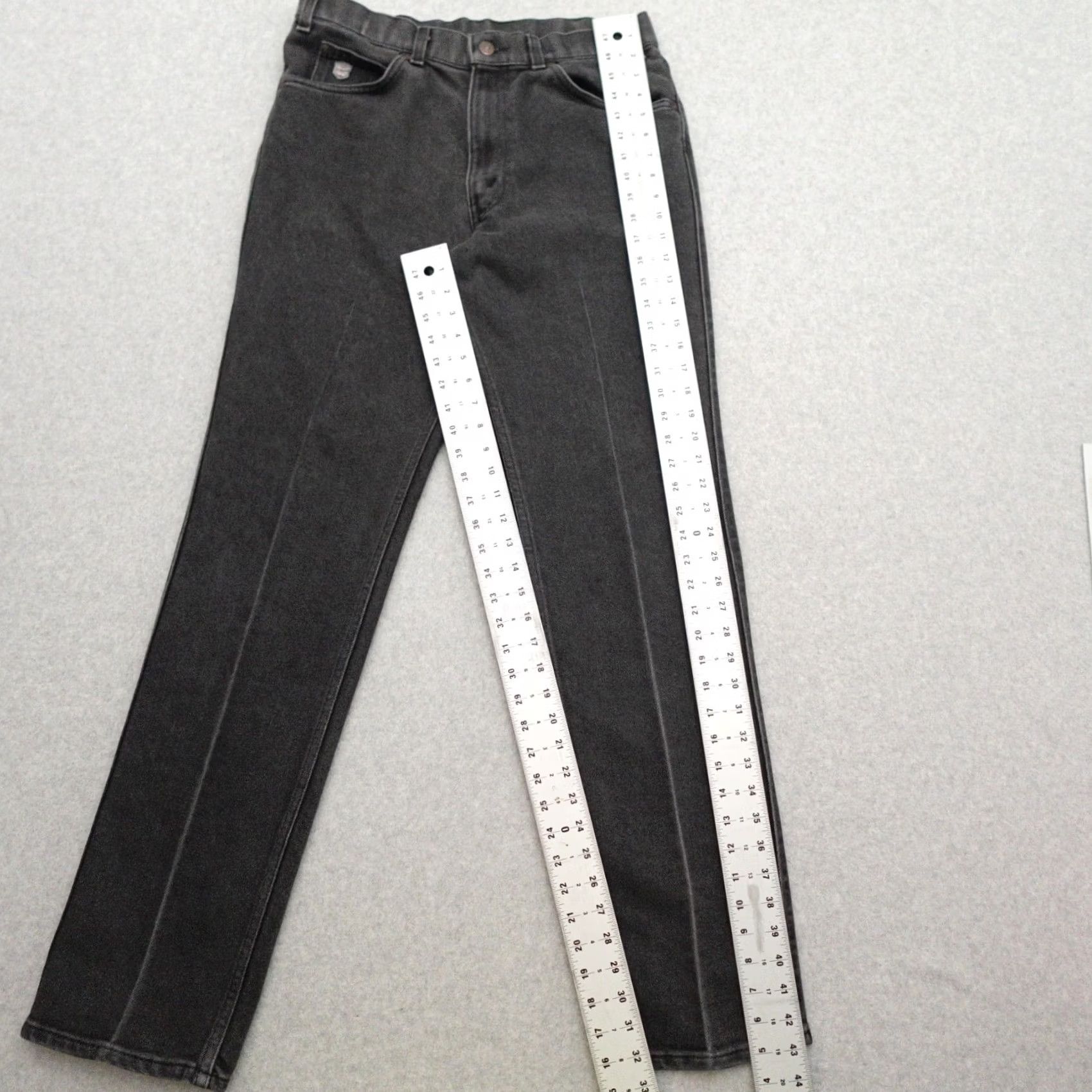 Levi's VINTAGE Levi's Gold Tab Jeans Mens 34x32 USA Black 34 32 Straight Denim Jeans Mens Size US 34 / EU 50 - 3 Thumbnail