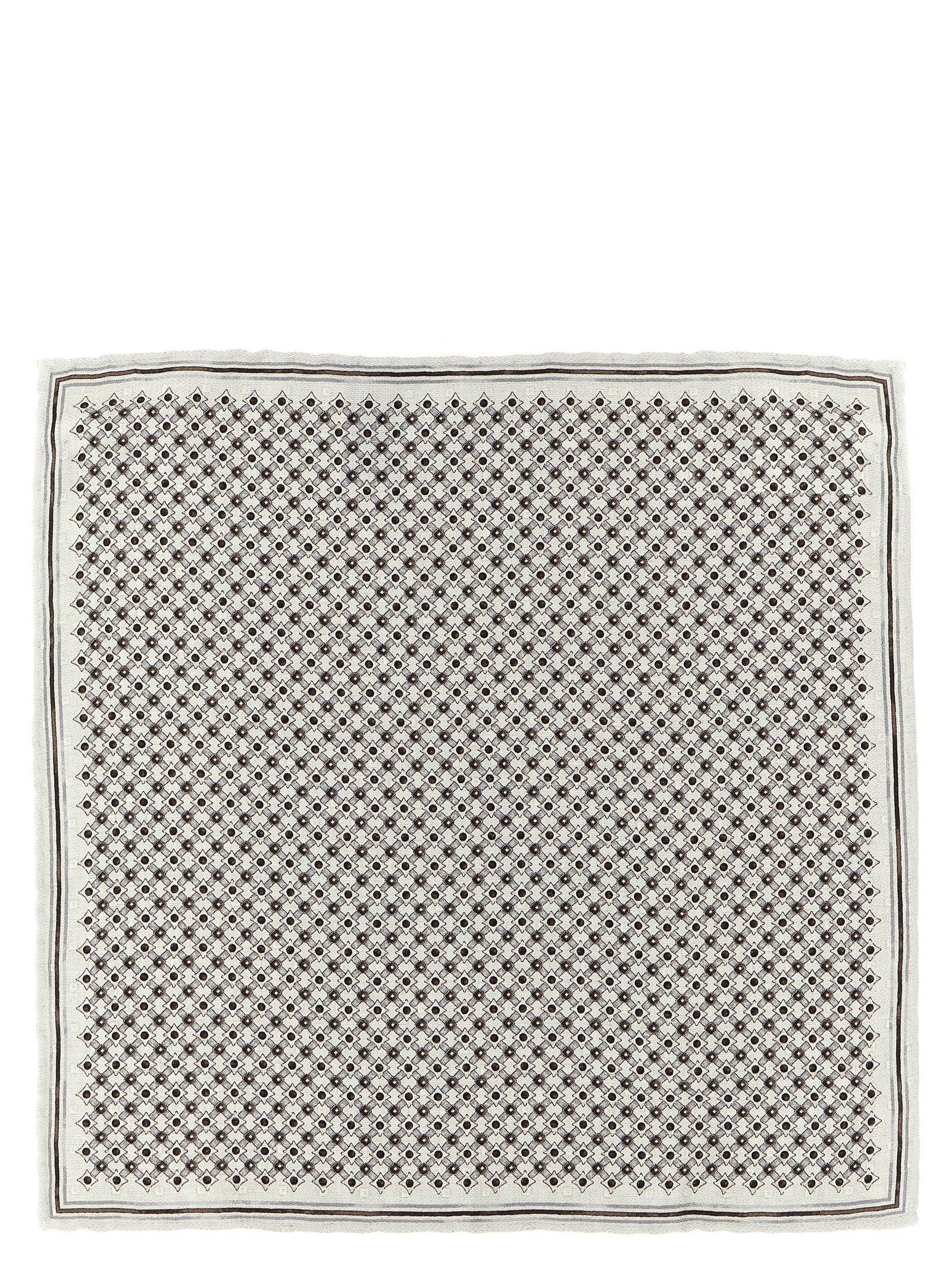 Brunello Cucinelli Double face silk pocket clutch bag Size ONE SIZE - 1 Thumbnail