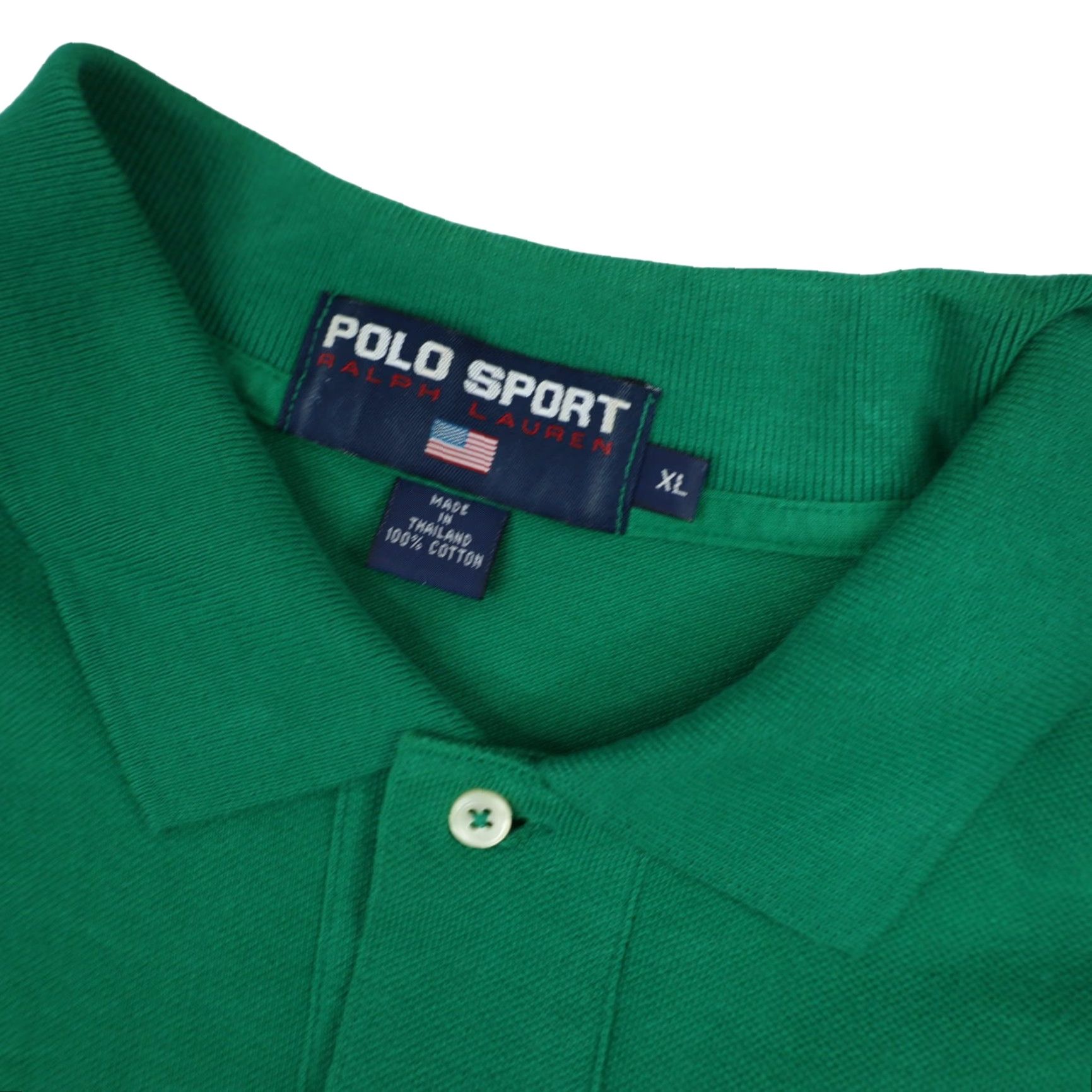 Polo Ralph Lauren VINTAGE Polo Ralph Lauren Polo Sport Men XL Yacht Challenge Polo Shirt Green Mens XL Polo Shirt Yacht Challenge Green Polo Ralph Lauren Size US XL / EU 56 / 4 - 4 Thumbnail