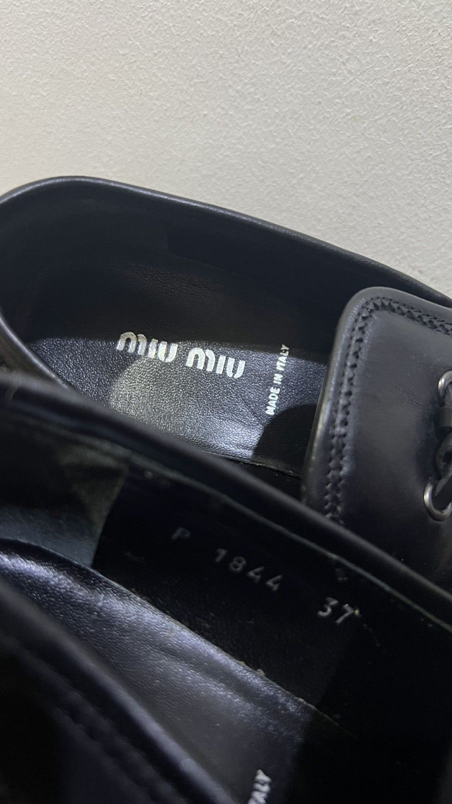 Miu Miu Miumiu loafers Size US 7 / IT 37 - 5 Thumbnail