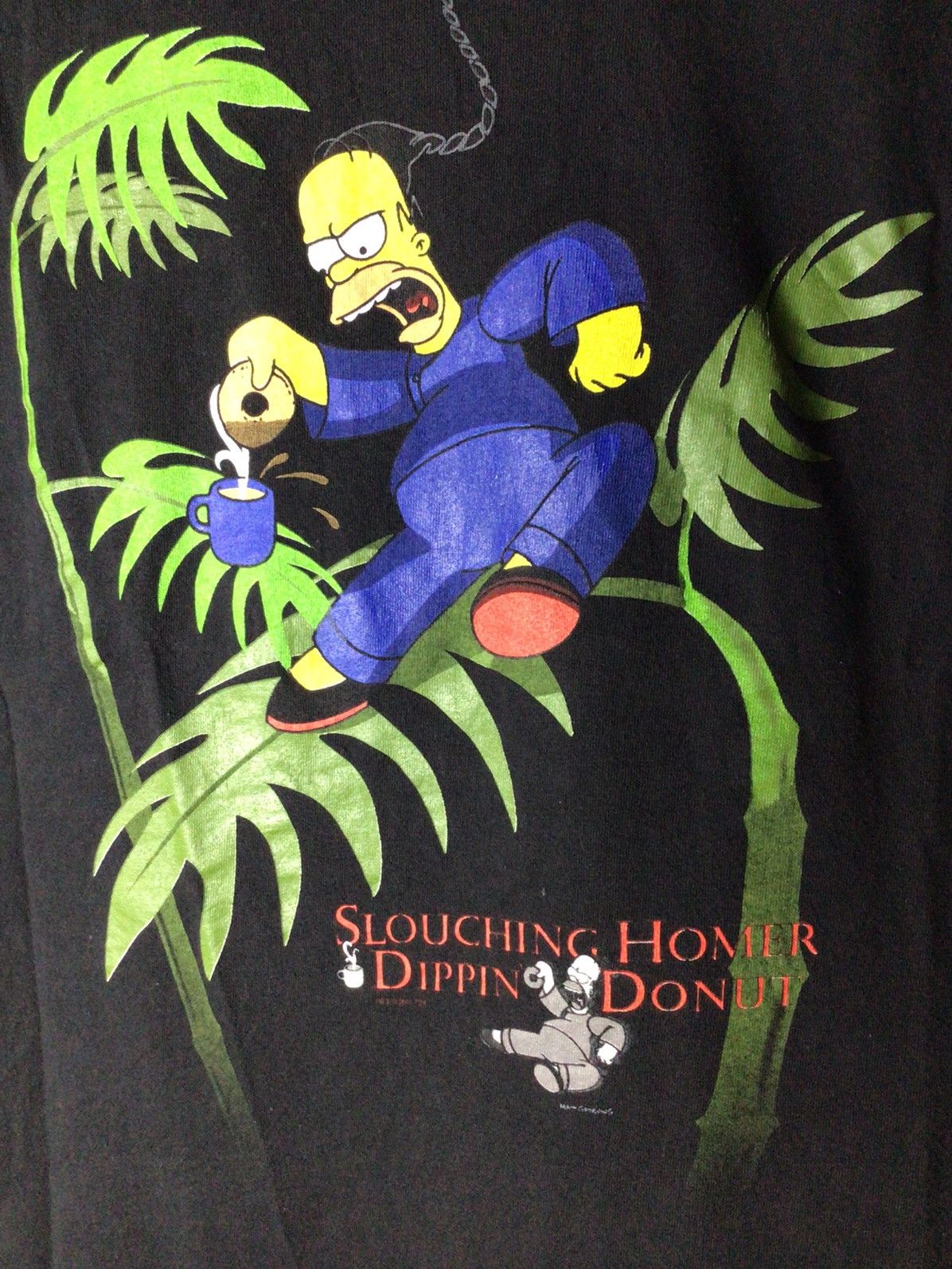 Fox Racing × The Simpsons The Simpsons Slouching Homer Dippin Donut 2001 Size US L / EU 52-54 / 3 - 3 Thumbnail