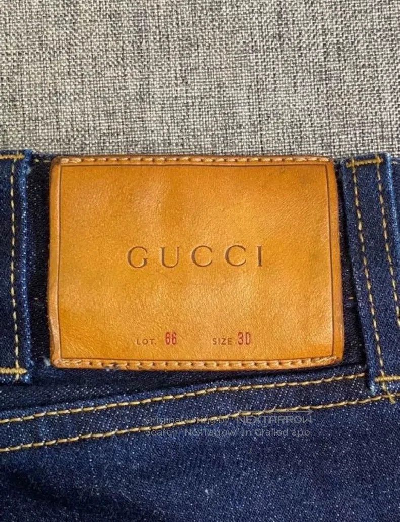 Gucci Gucci Straight jeans with retro logo Size US 30 / EU 46 - 6 Thumbnail