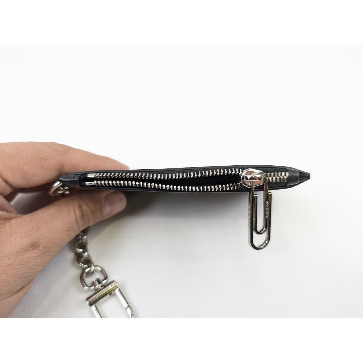 Off-White o1rshd1 Size: OS / Quote Card Case with keyring Black/Purple Size ONE SIZE - 5 Thumbnail
