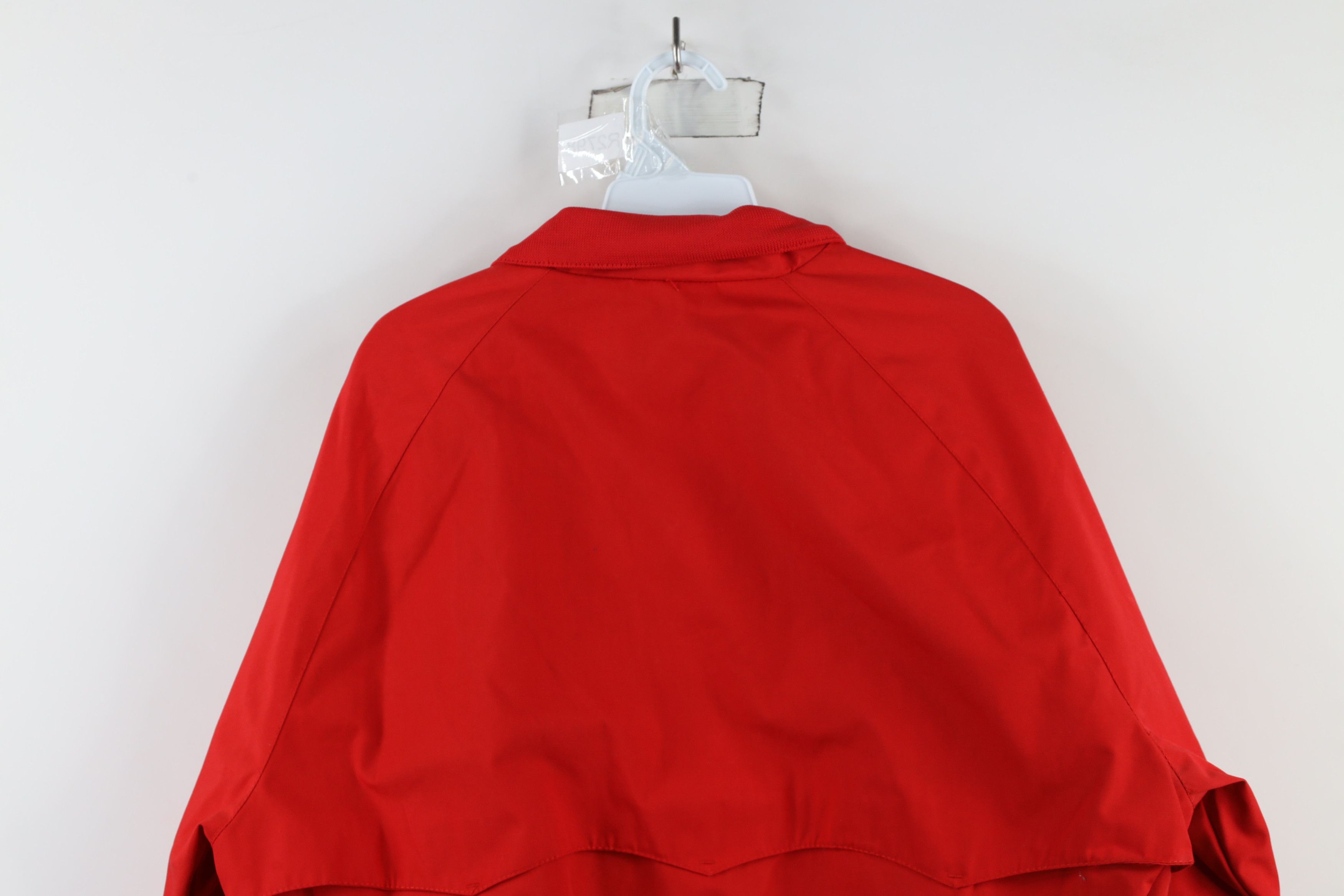 Vintage Deadstock Vintage 70s Streetwear Racer Bomber Jacket Red Size US XL / EU 56 / 4 - 15 Thumbnail