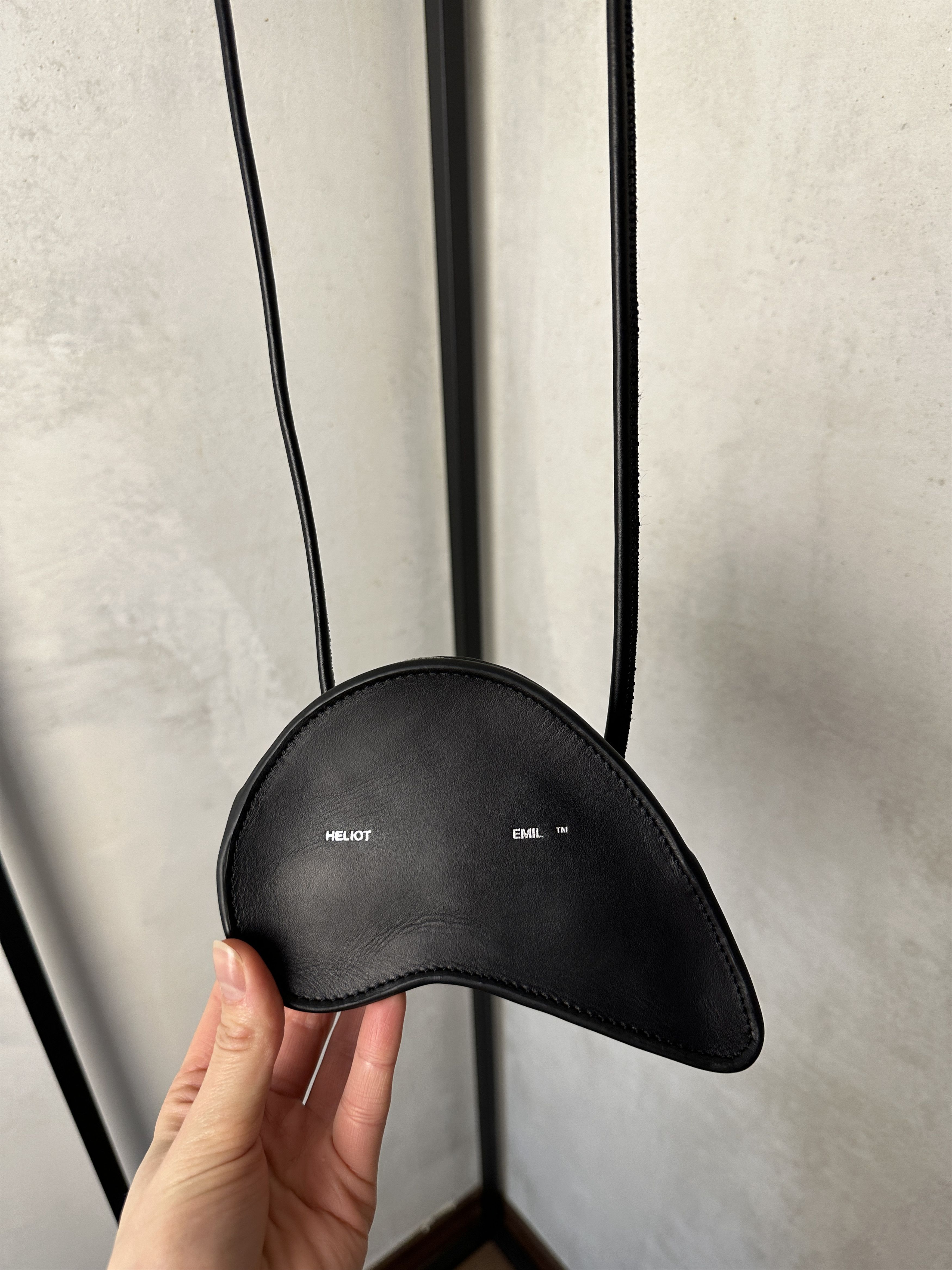 HELIOT EMIL Concave バッグ Heliot Emil - Suede Solely Box Bag | HBX - Globally Curated