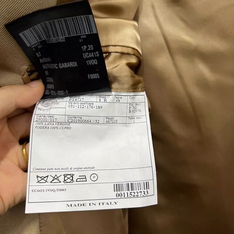 Prada Prada Khaki DoubleBreasted Overcoat-2506 Size US L / EU 52-54 / 3 - 4 Thumbnail