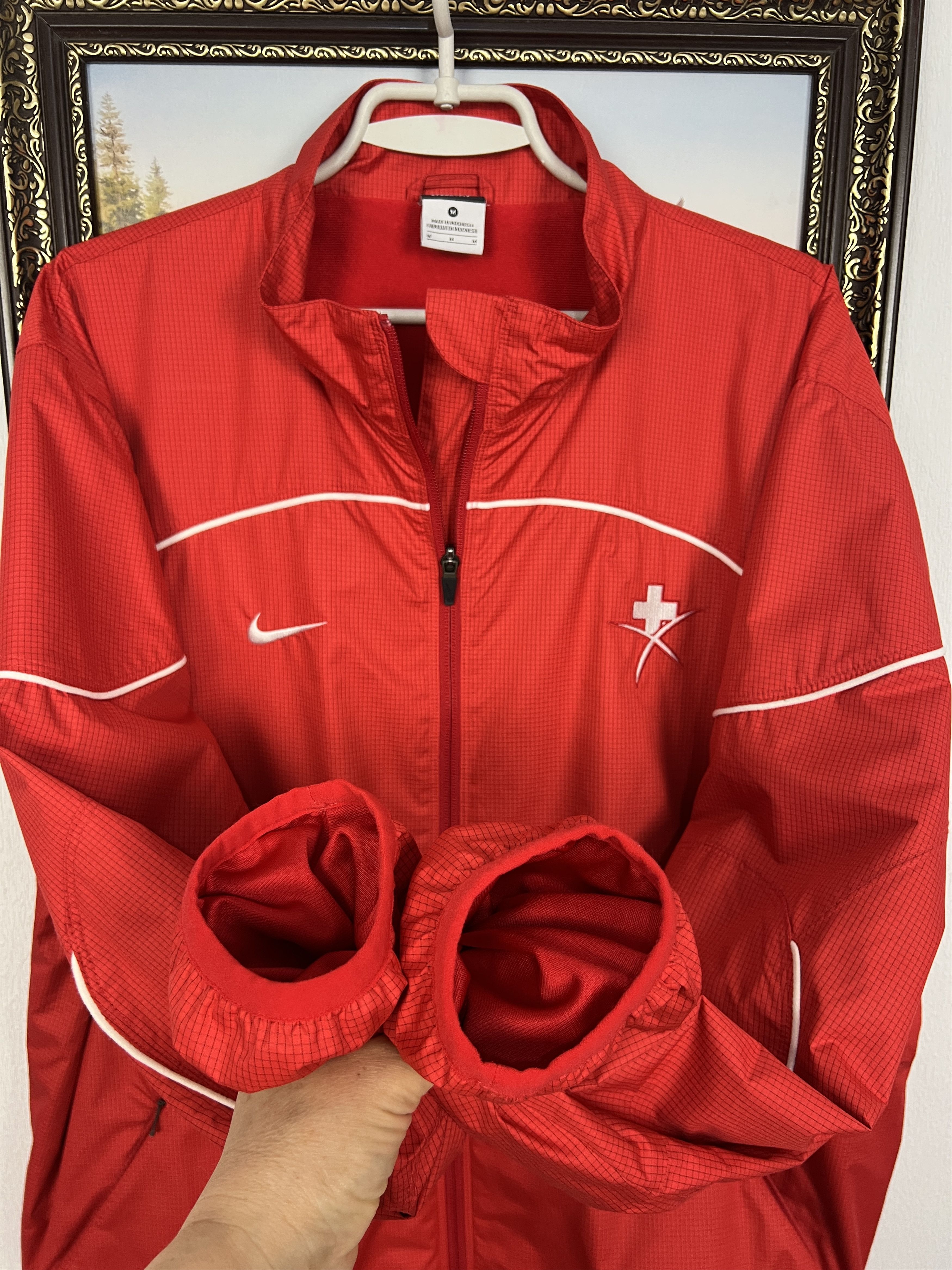 Nike Switzerland Ice Hockey National Team Jacket Track Top Rare Size US M / EU 48-50 / 2 - 6 Thumbnail