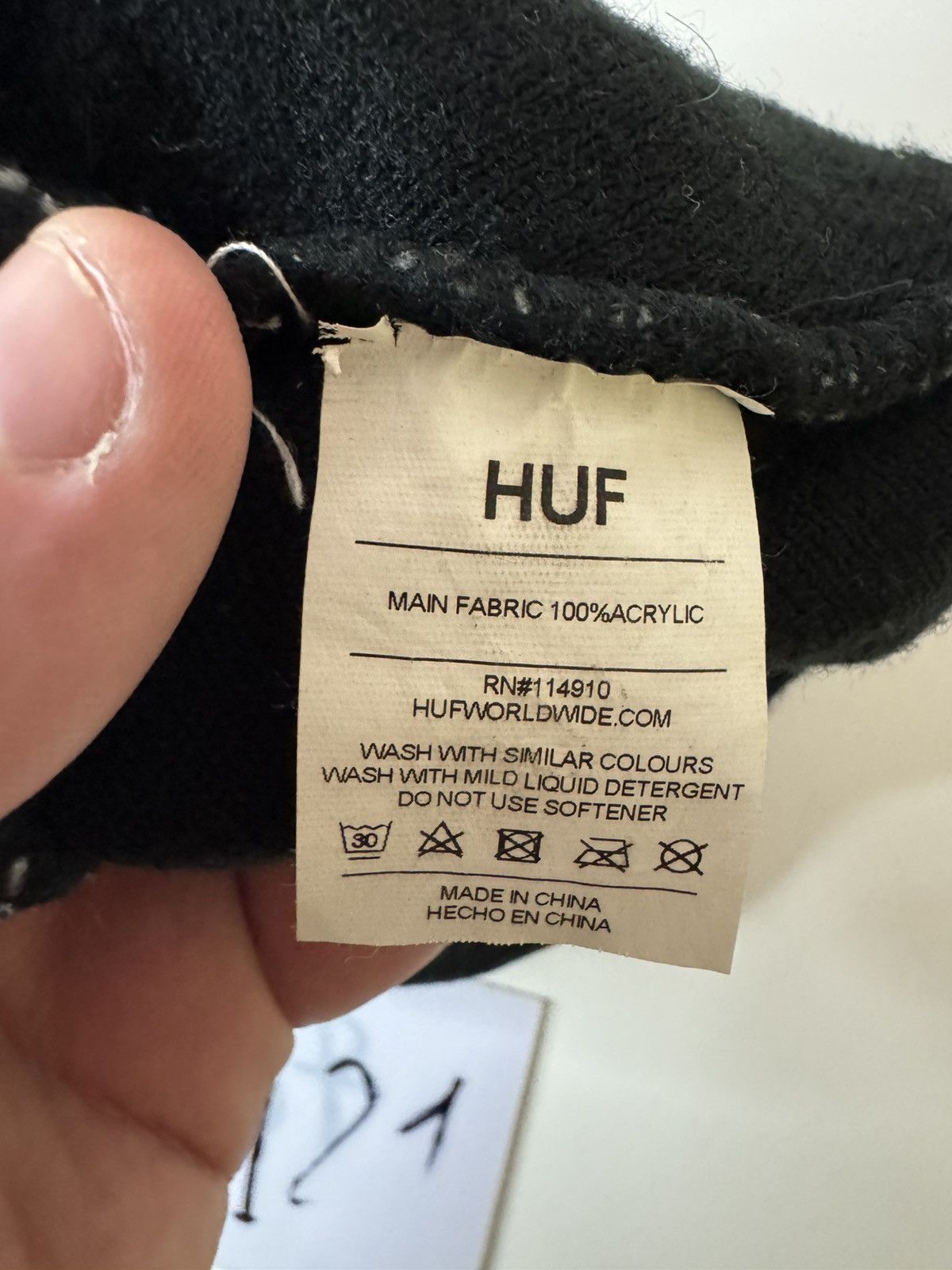 Huf Huf balaclava hat cap Size ONE SIZE - 3 Thumbnail