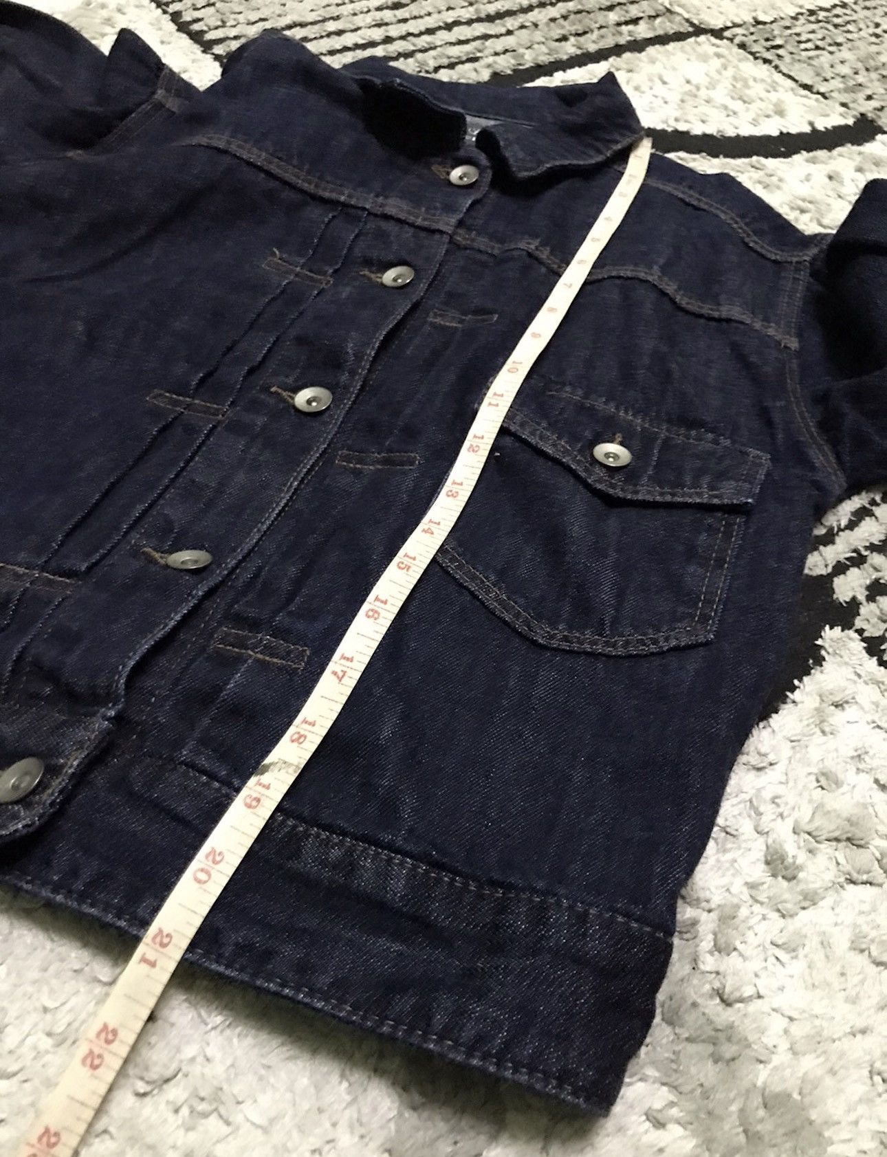 Japanese Brand W closet type 1 trucker denim jacket Size US XS / EU 42 / 0 - 8 Thumbnail
