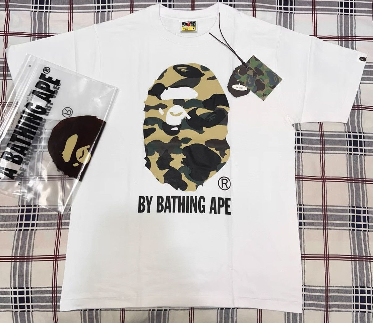 Bape BAPE OG Nigo Era Brand New White Tee Size US M / EU 48-50 / 2 - 1 Thumbnail