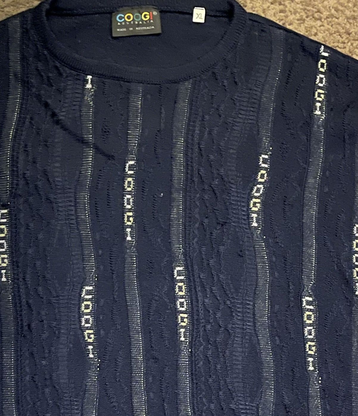 Coogi Vintage Coogi Short Sleeve Sz XL Size US XL / EU 56 / 4 - 1 Thumbnail