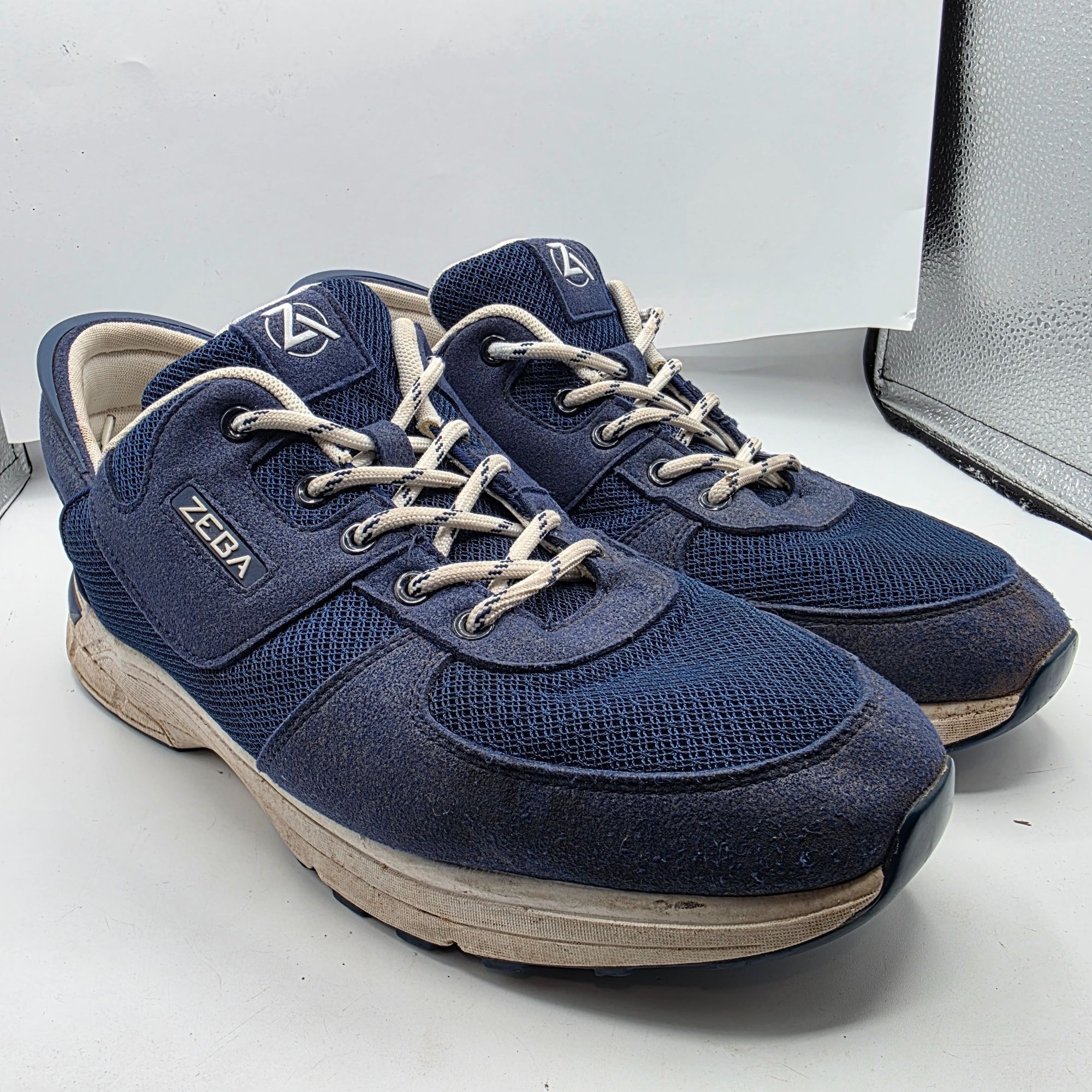 Other Zeba Hands Free Mens Size 12 Blue Casual Shoes Walking Outdo Size US 12 / EU 45 - 1 Thumbnail