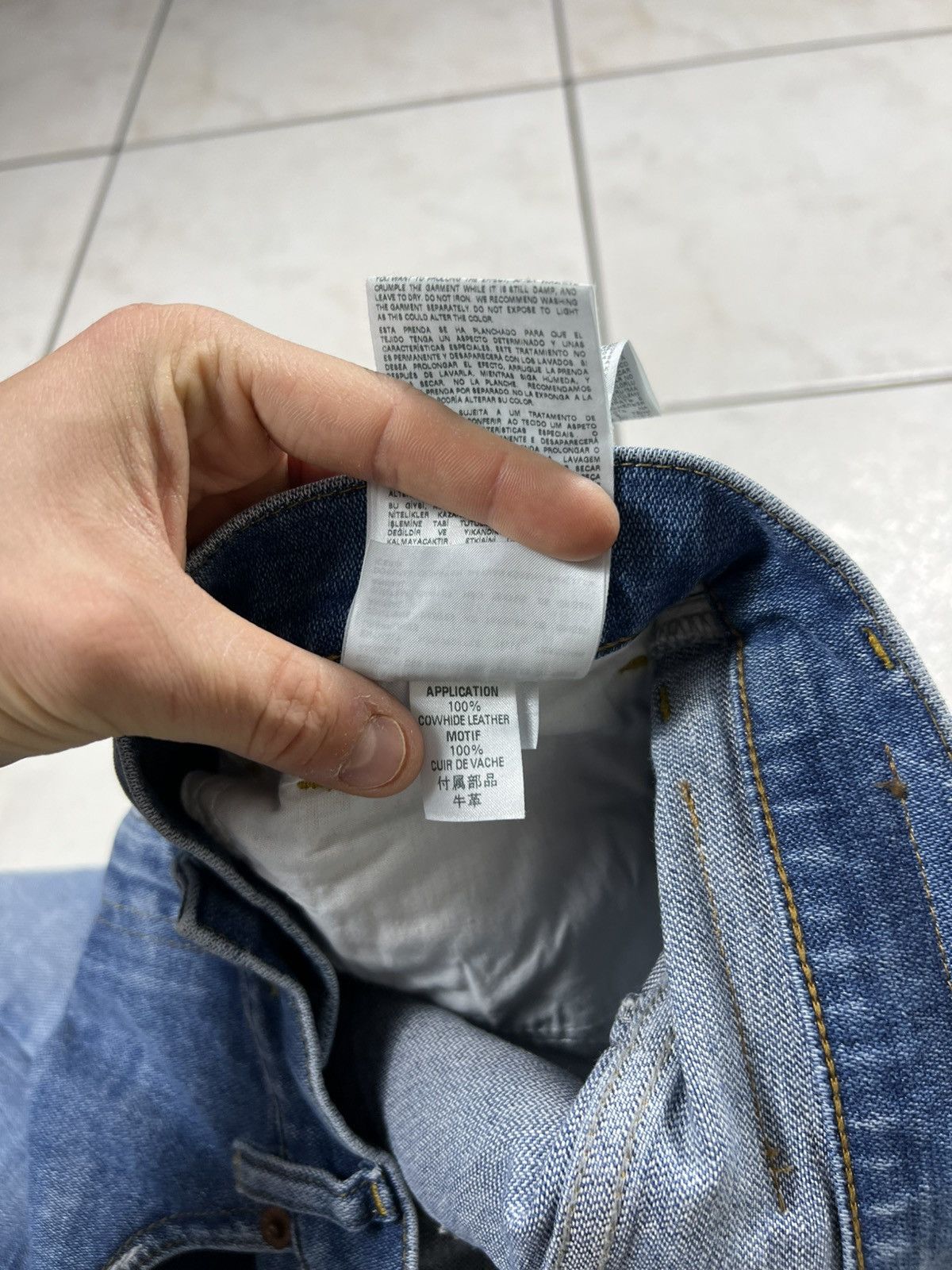 Diesel Diesel Widee-x baggy denim jeans pants wide patchwork washed Size 30" / US 8 / IT 44 - 21 Thumbnail