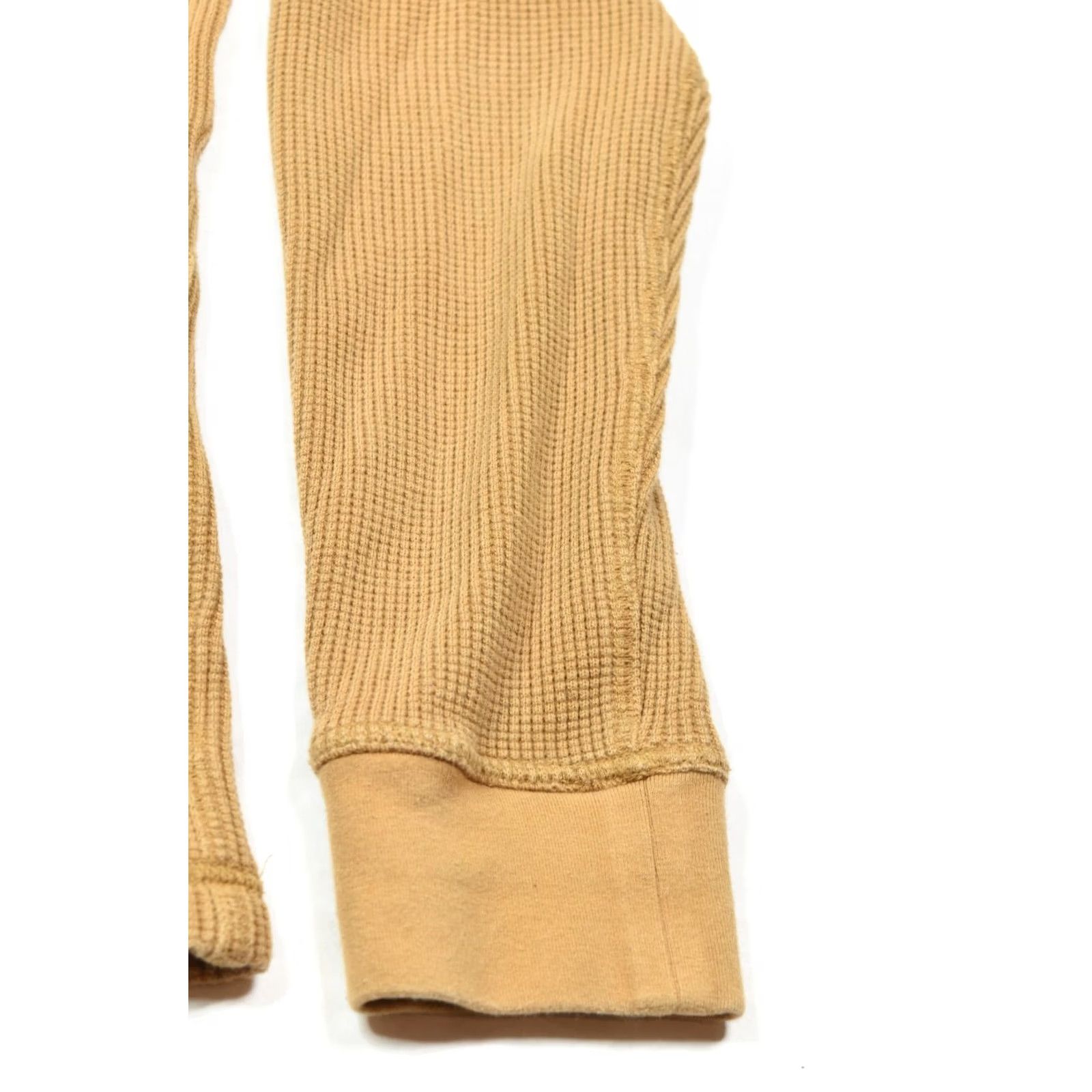 Vintage LL Bean Signature Waffle Knit Thermal Shirt Mens XL Tan Long Sleeve Slim Fit Size US XL / EU 56 / 4 - 6 Thumbnail