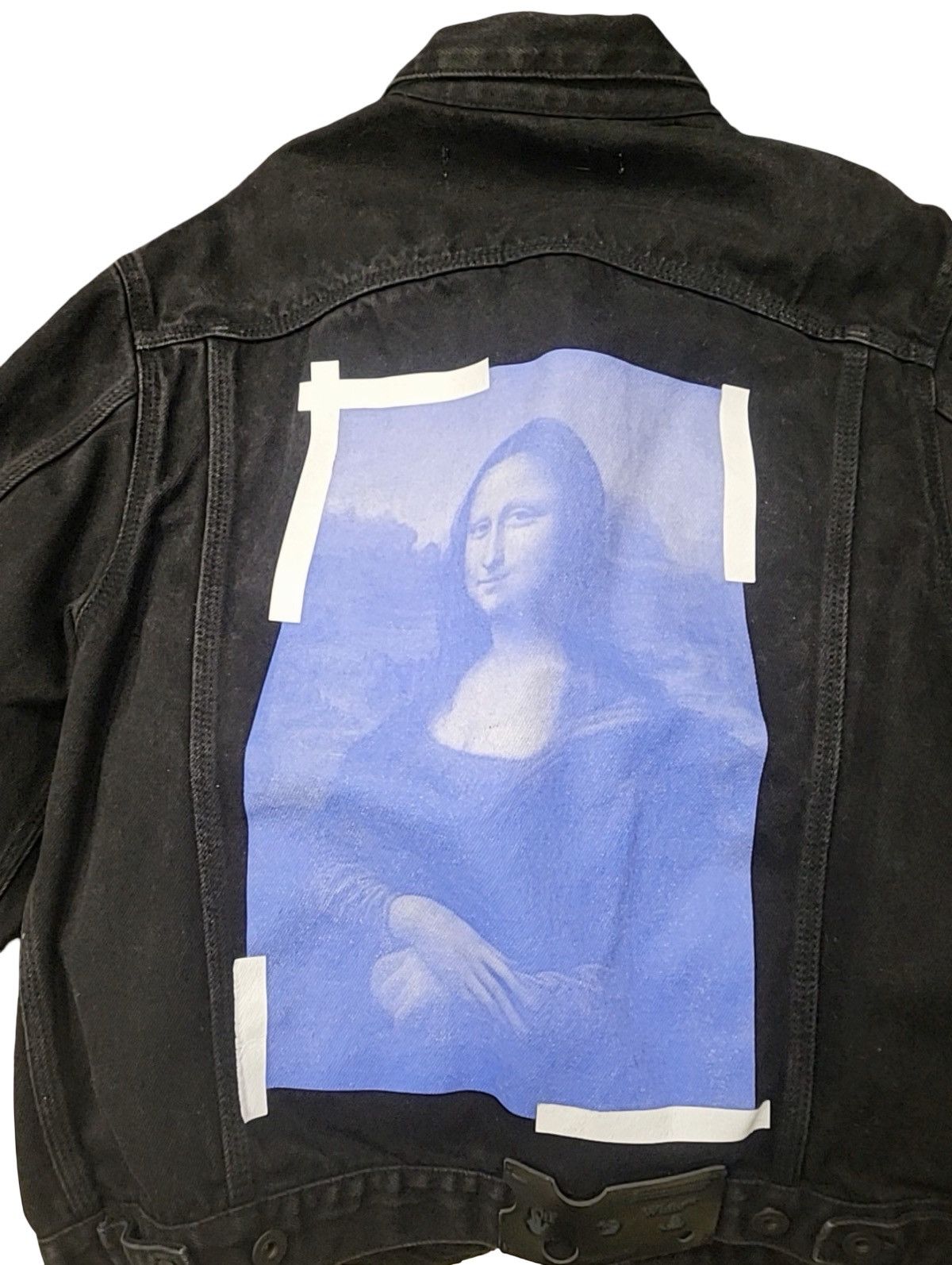 Off-White Off-White Mona Lisa denim jacket Size US M / EU 48-50 / 2 - 3 Thumbnail