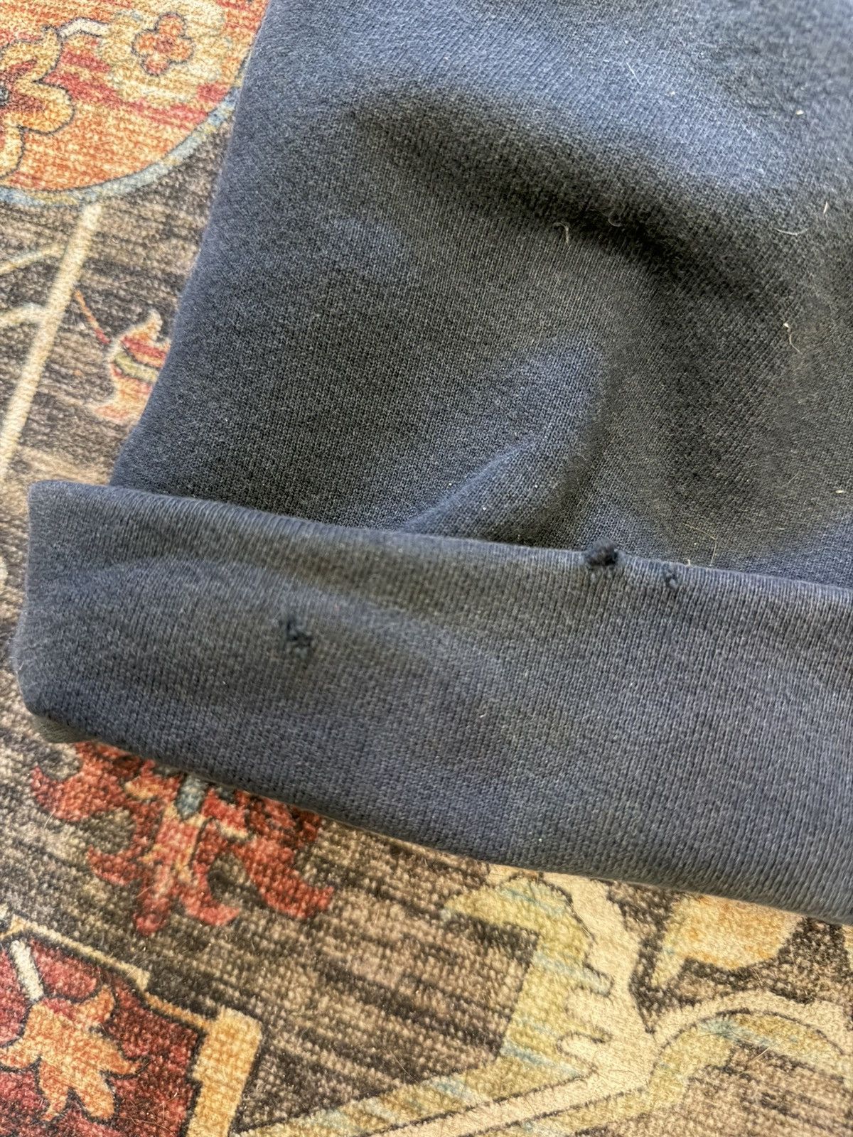Vaquera Vaquera FW19 "Dry Clean Only" Baggy Drop Crotch Sweatpants Size US 30 / EU 46 - 12 Thumbnail