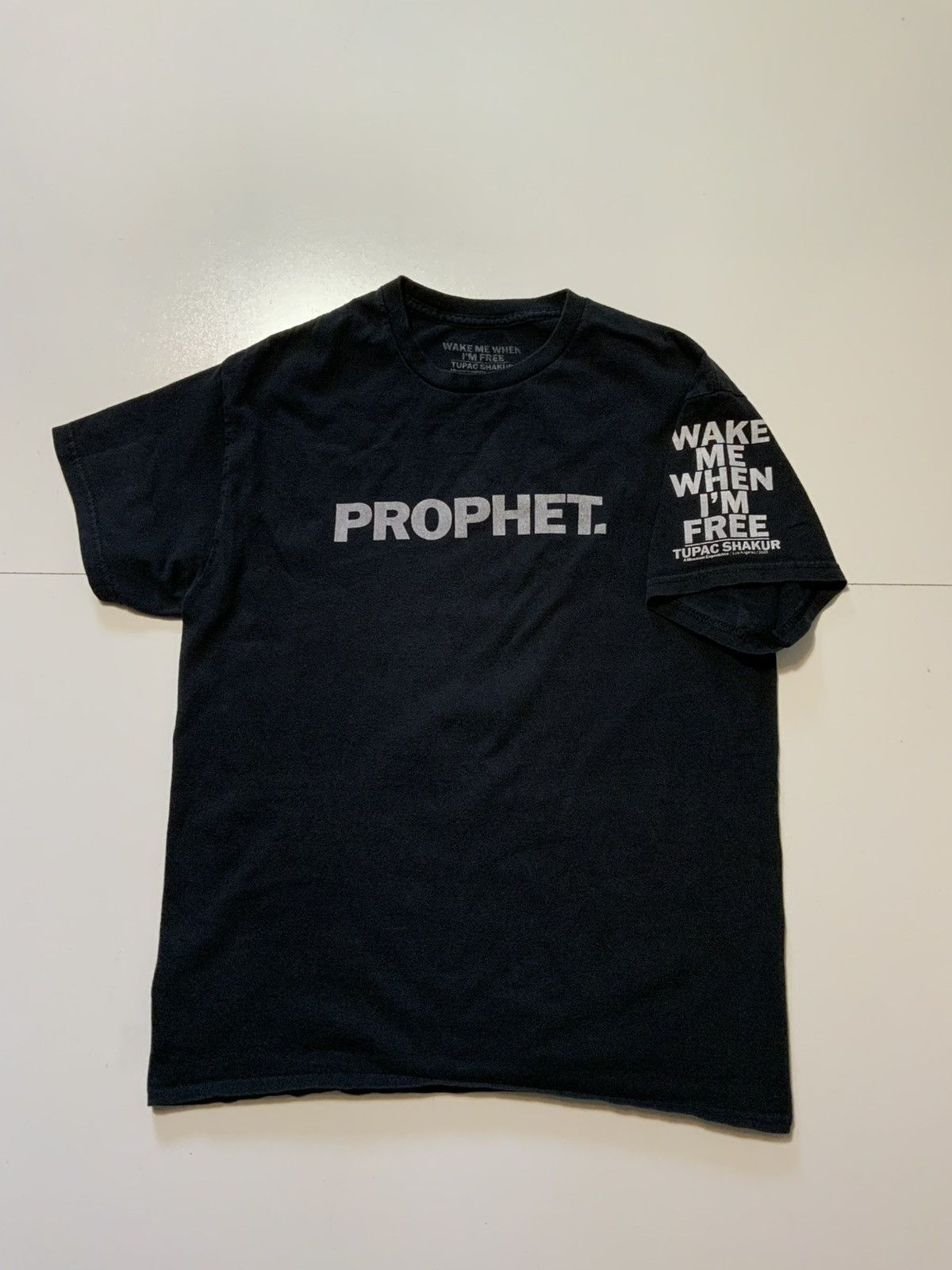 Other Tupac Shakur Wake Me When I’m Free Museum Prophet T-Shirt Size US M / EU 48-50 / 2 - 1 Thumbnail