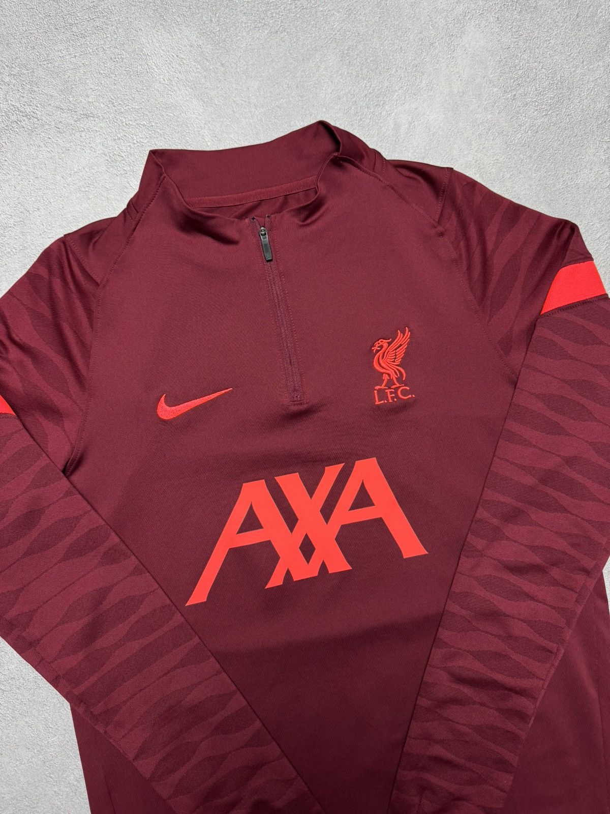 Nike Liverpool 2021 2022 Football Soccer 1/4 Zip Top Nike Size US S / EU 44-46 / 1 - 3 Thumbnail