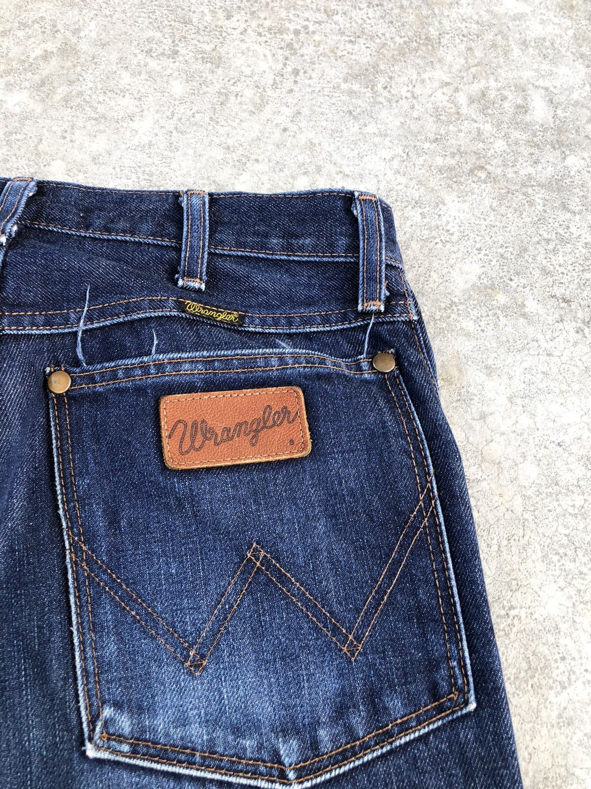 If Six Was Nine Y2k Wrangler Flared Jeans Distressed Jeans Size US 28 / EU 44 - 17 Thumbnail