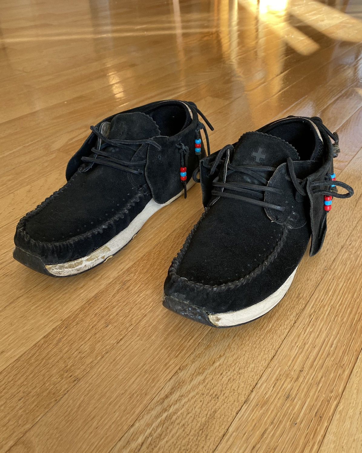 Visvim Visvim FTB Lhamo Folk Suede Shoes | Grailed