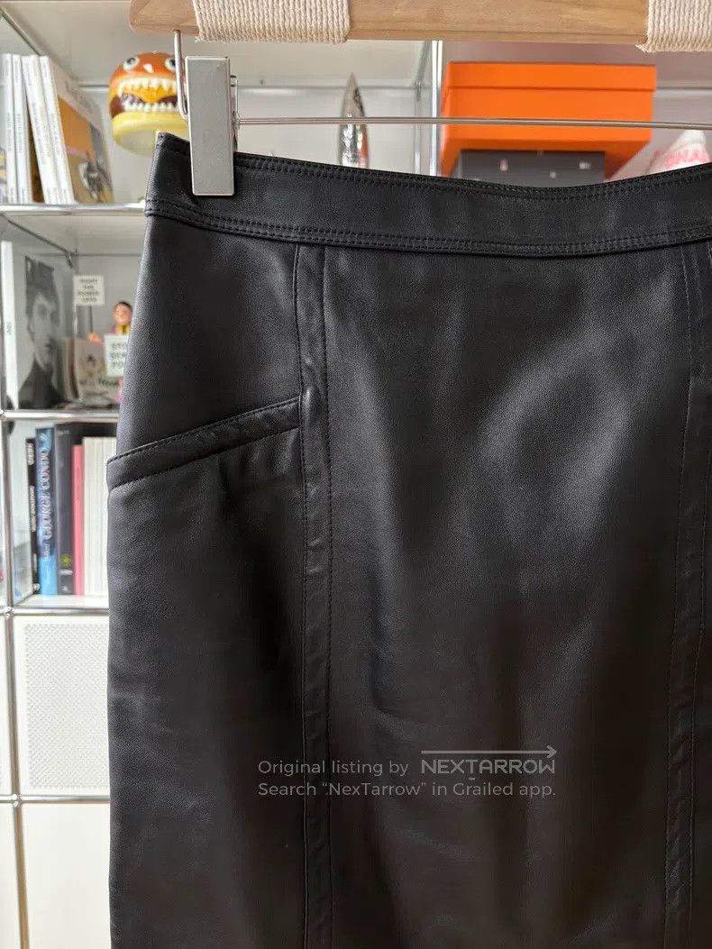 Saint Laurent Paris Saint Laurent Paris size F36 Black 100% Lambskin Side Pocke Size 35" - 3 Thumbnail