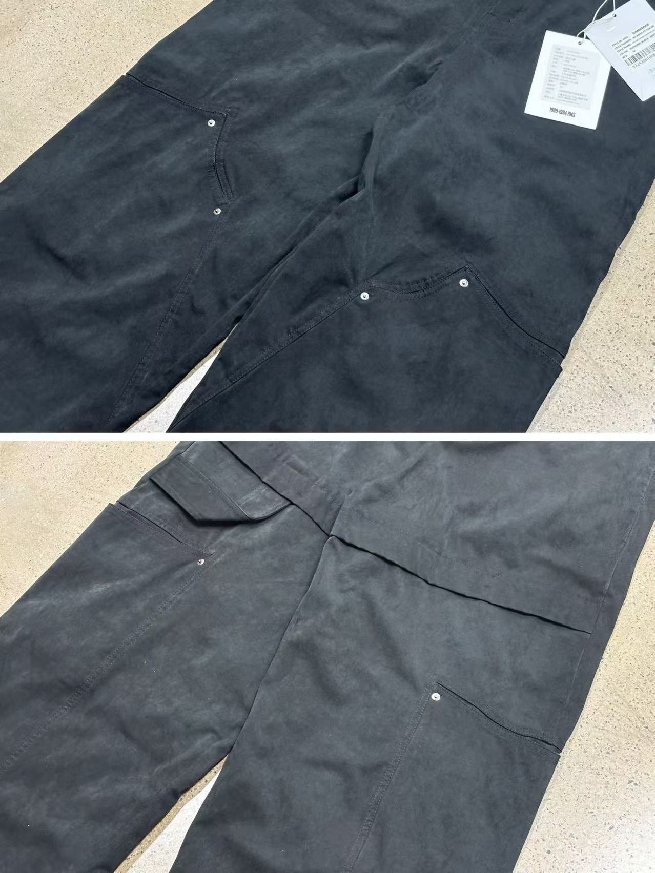 Namesake Waxed Rivet Cargo Pants in Black, Men's (Size 28) — image 5 of 6
