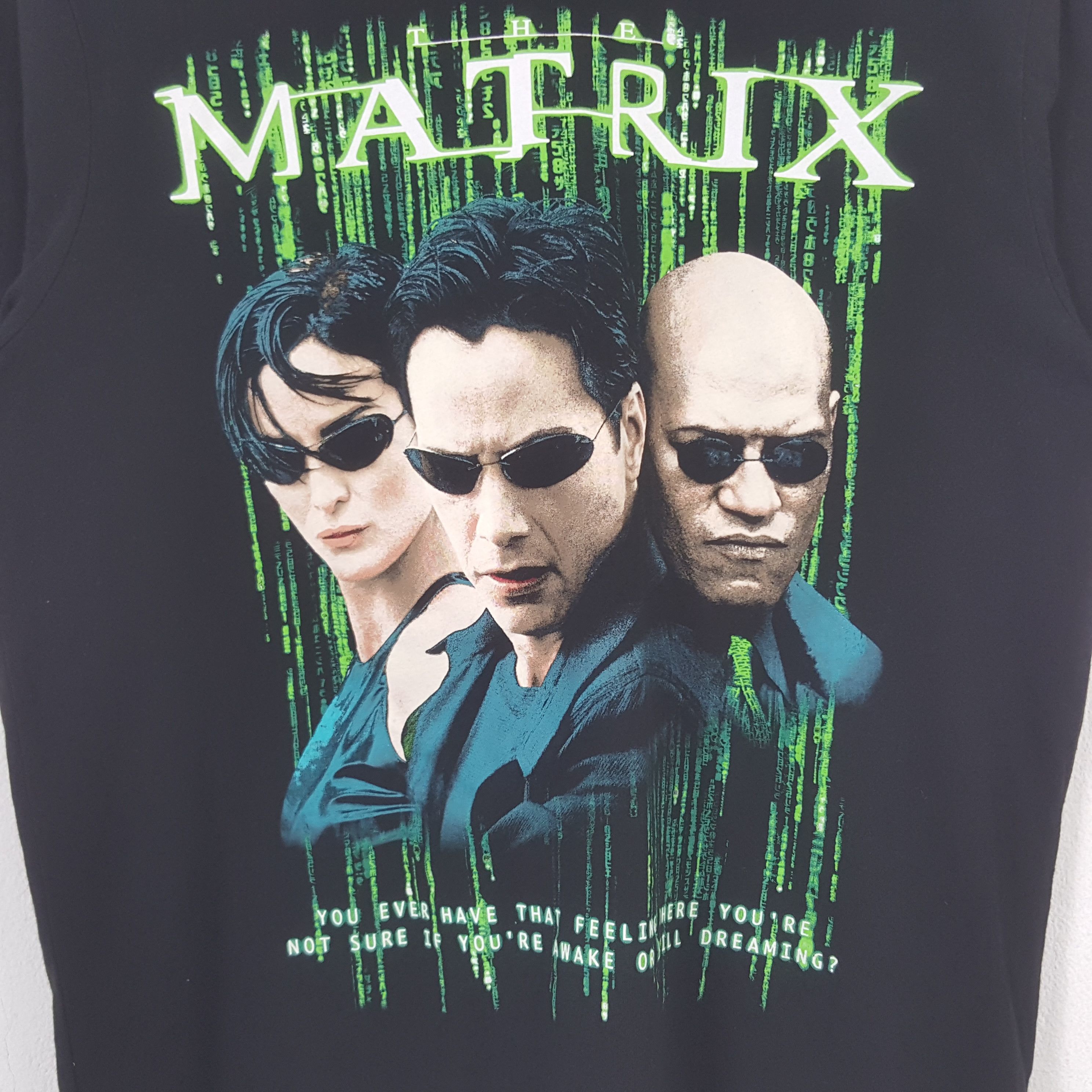 Vintage Vintage The Matrix American Action Movie Tshirt C285N39 Size US M / EU 48-50 / 2 - 2 Thumbnail