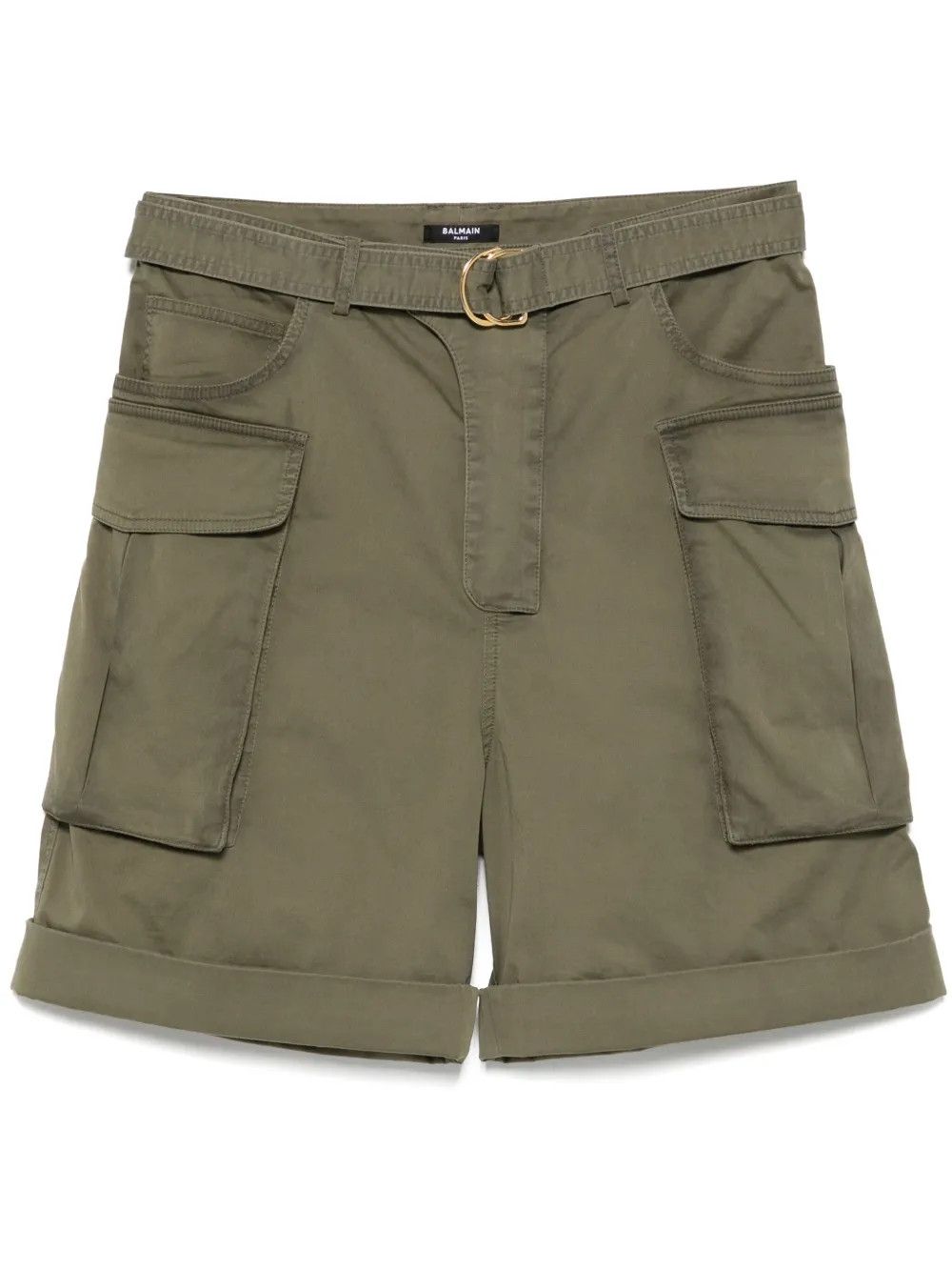 Balmain o1y0426 Short in Military Green Size US 38 / EU 54 - 1 Thumbnail