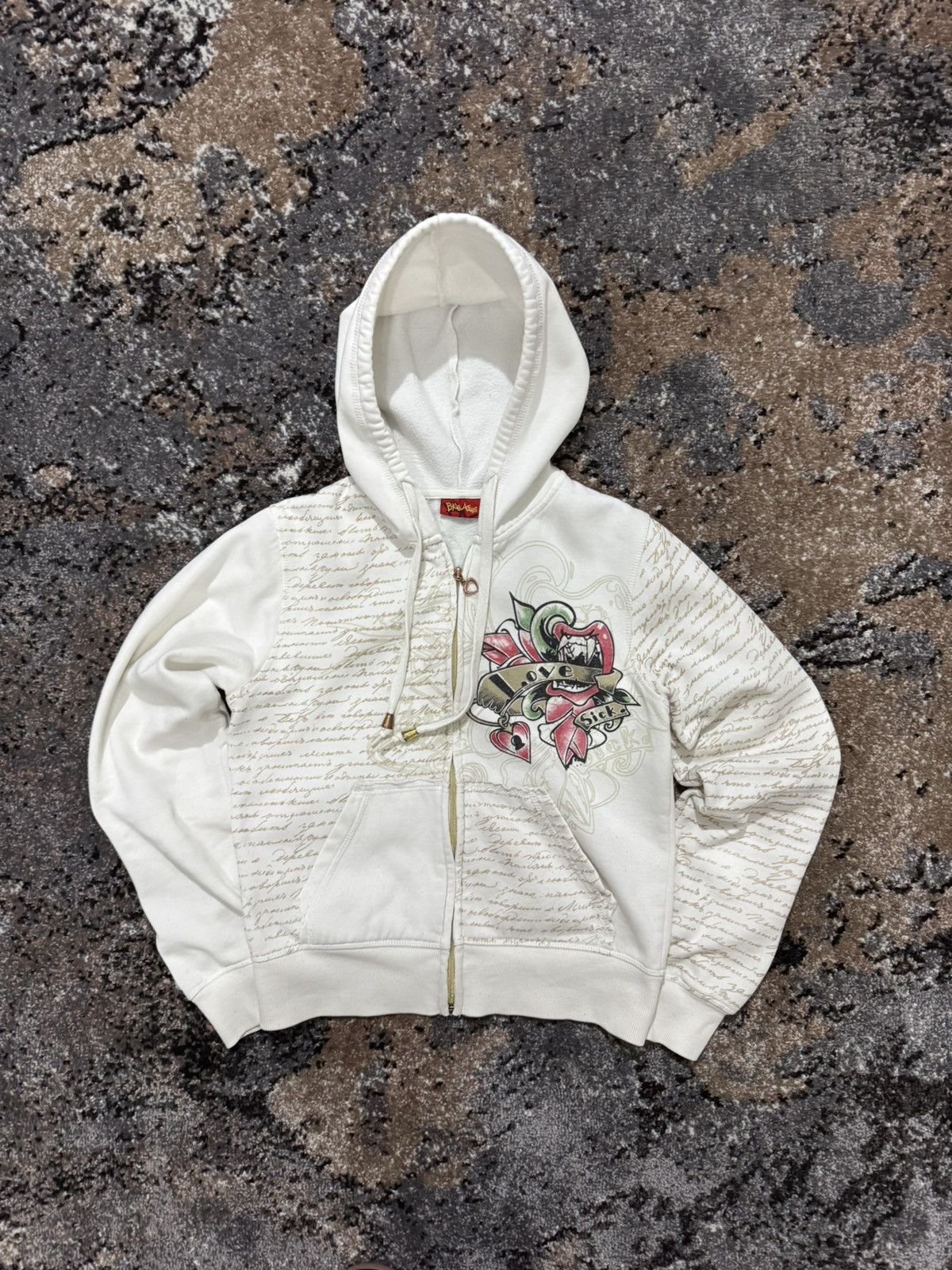 Ed Hardy Ed Hardy Zip Hoodie ☠️ Size M / US 6-8 / IT 42-44 - 3 Thumbnail